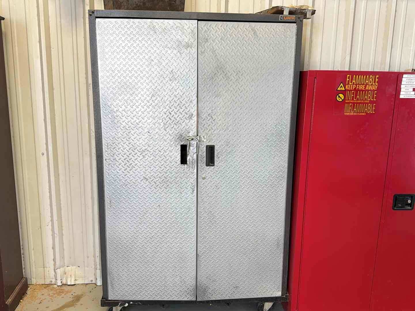 SHOP CABINET W/CONTENTS (A55745)