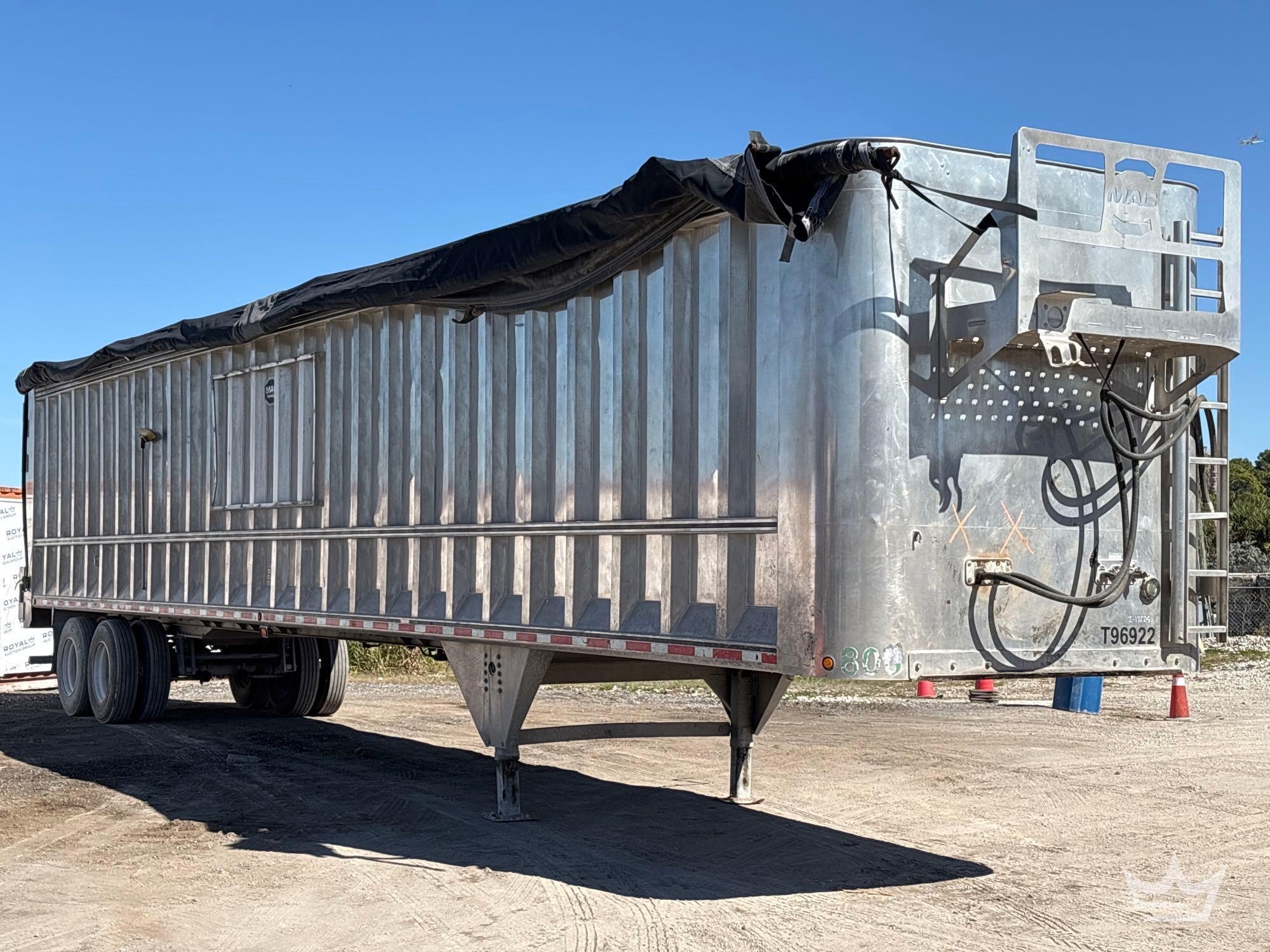 2022 Mac Trailers 53ft. T/A Walking Floor Trailer (A61568)