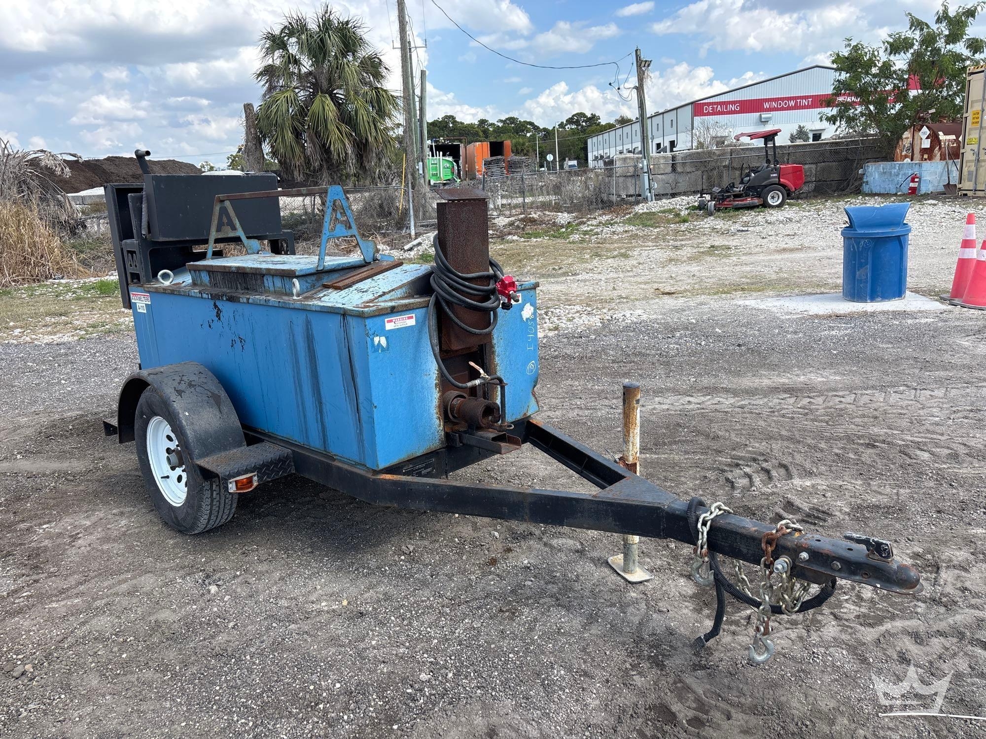2015 A and A Melters A-110 Towable Hot Rubber Melter (A61572)