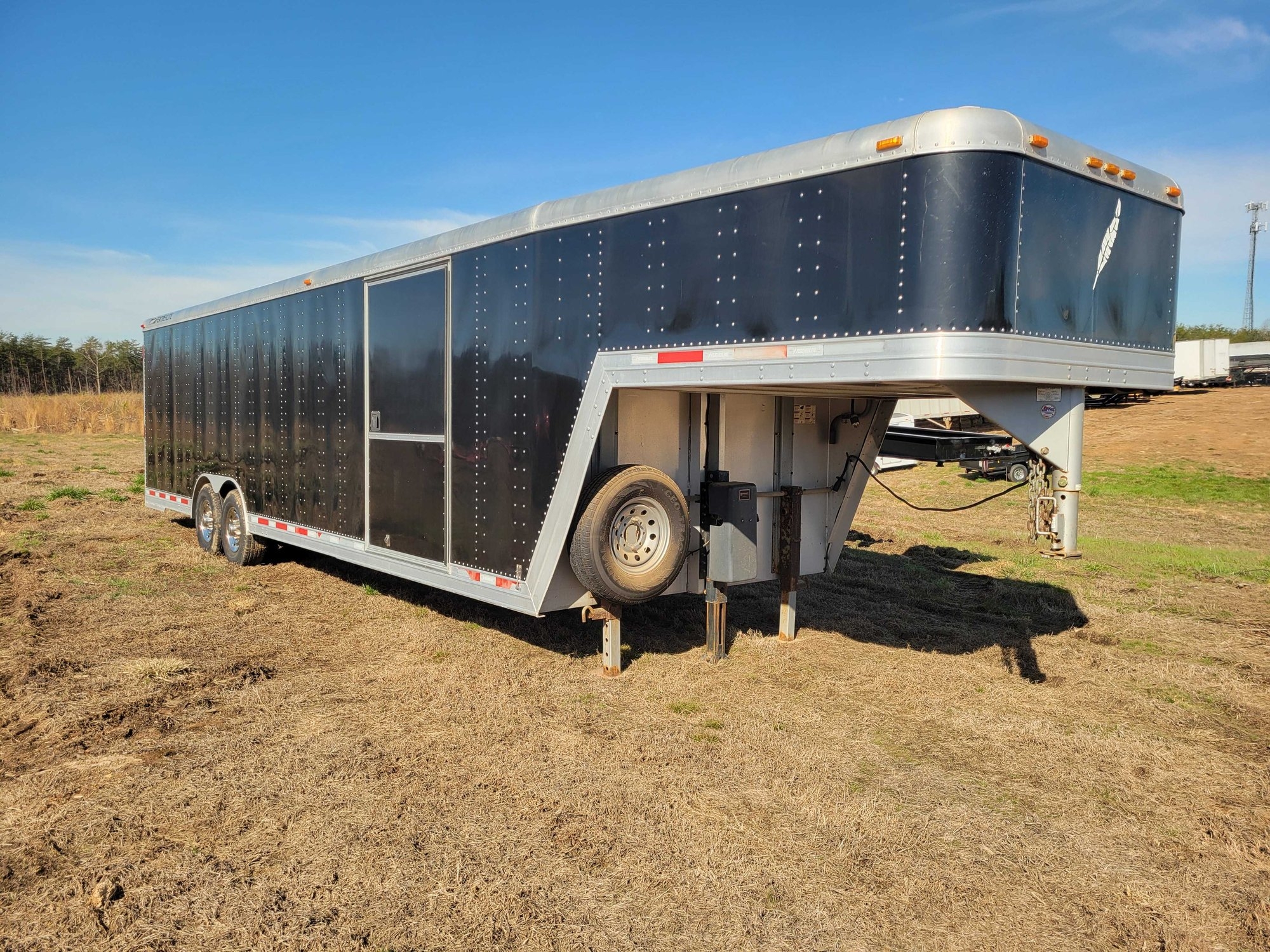 2009 Featherlite Race Car Hauler Enclosed Trailer (A62613)