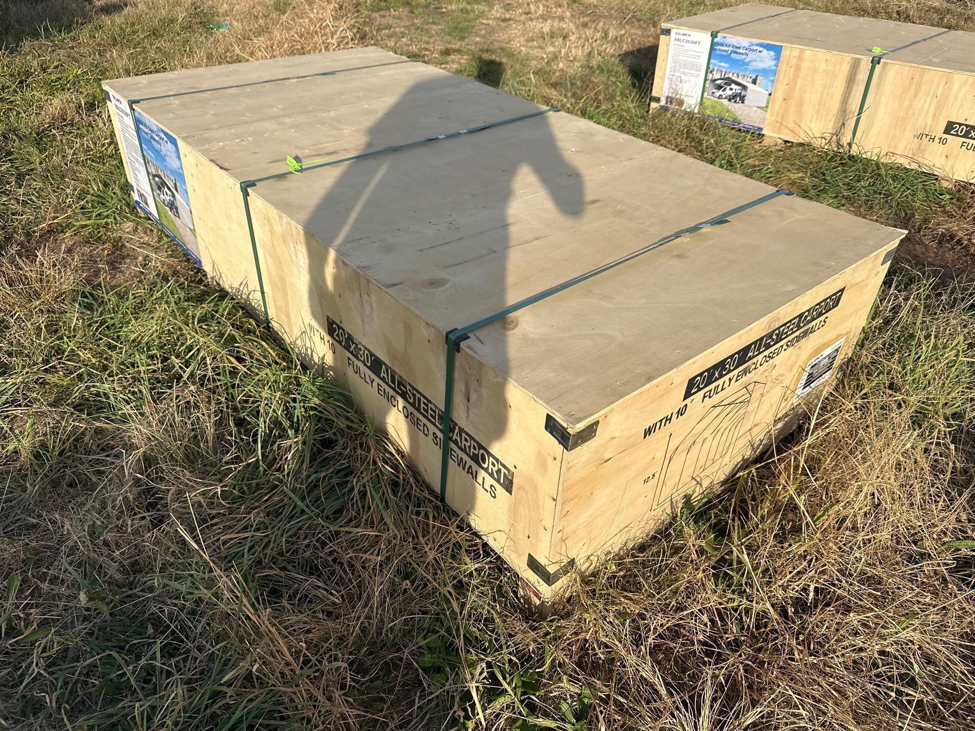 New/Unused SD Lanch 20x30 All Steel Carport (A57454)