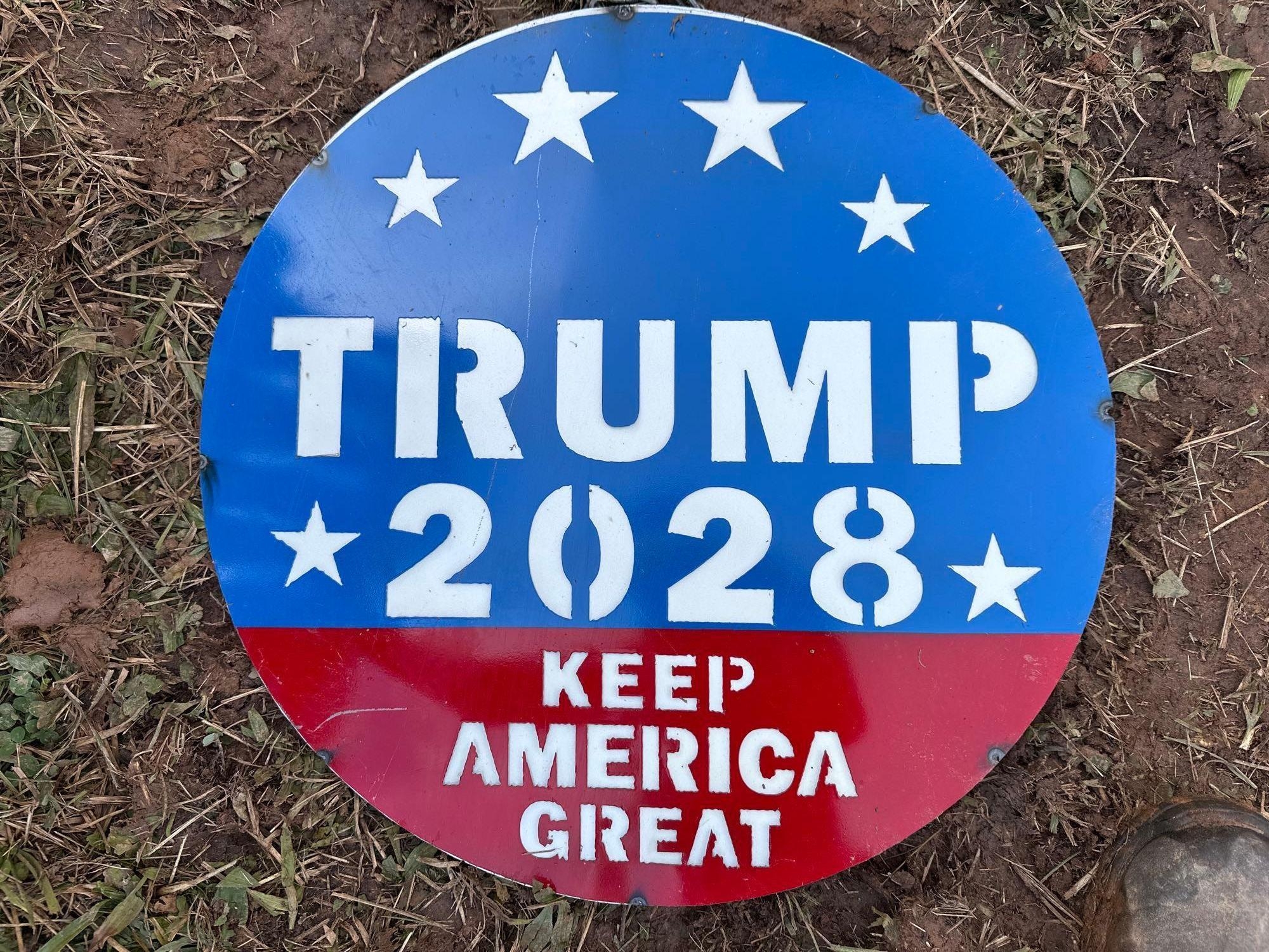 Trump 2028 Metal Sign (A57454)