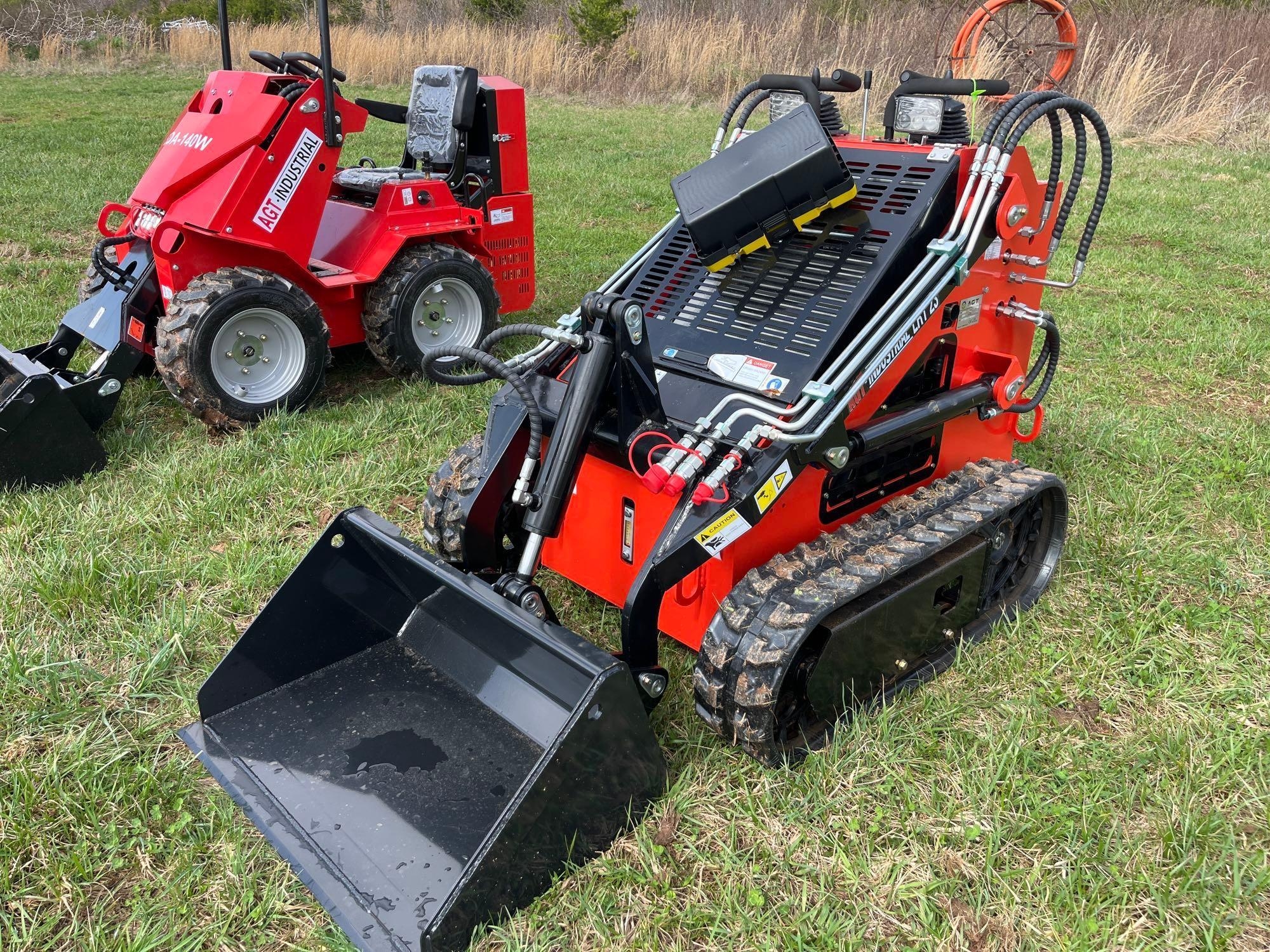 New/Unused AGT Industrial LRT23 Mini Skid Steer (A65583)
