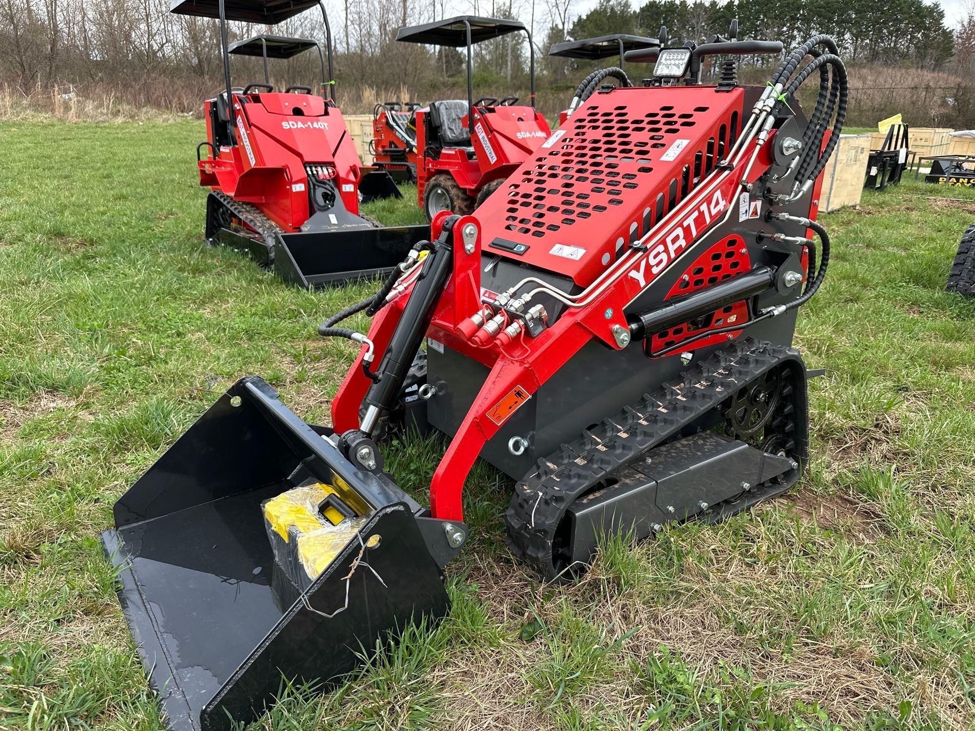 New/Unused AGT YSRT14 Mini Skid Steer (A65583)