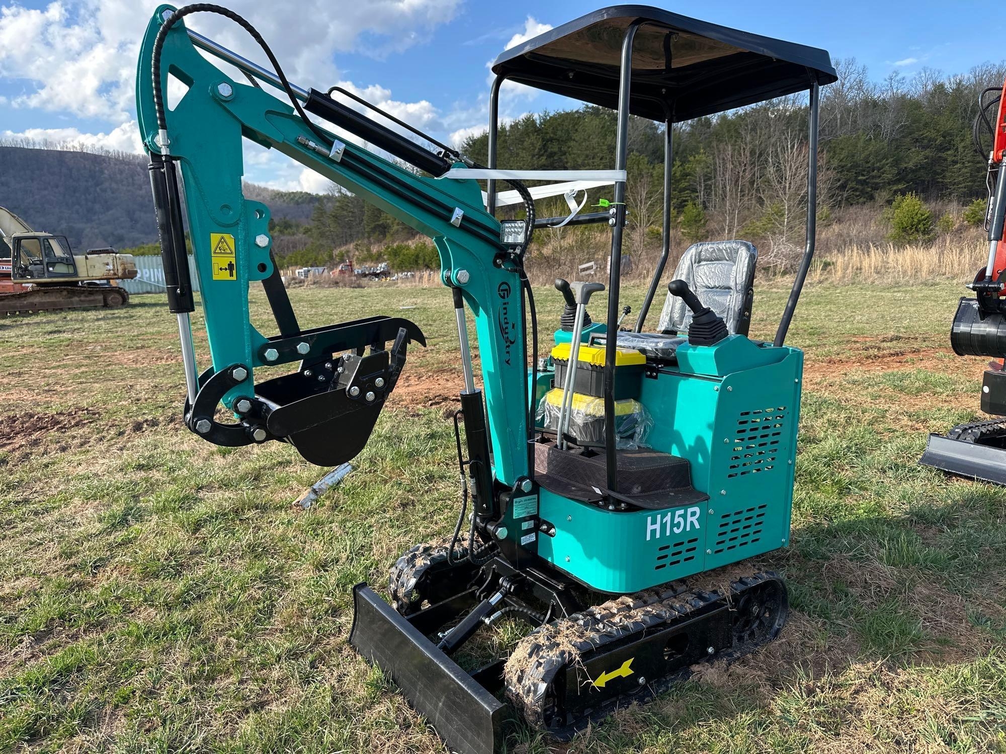 New/Unused CFG Industrial H15R Mini Excavator (A65583)