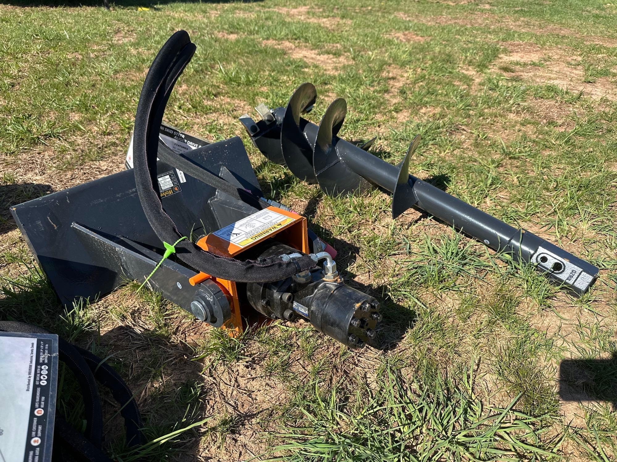 New/Unused Mini Quick Attach Auger with Bit (A65583)