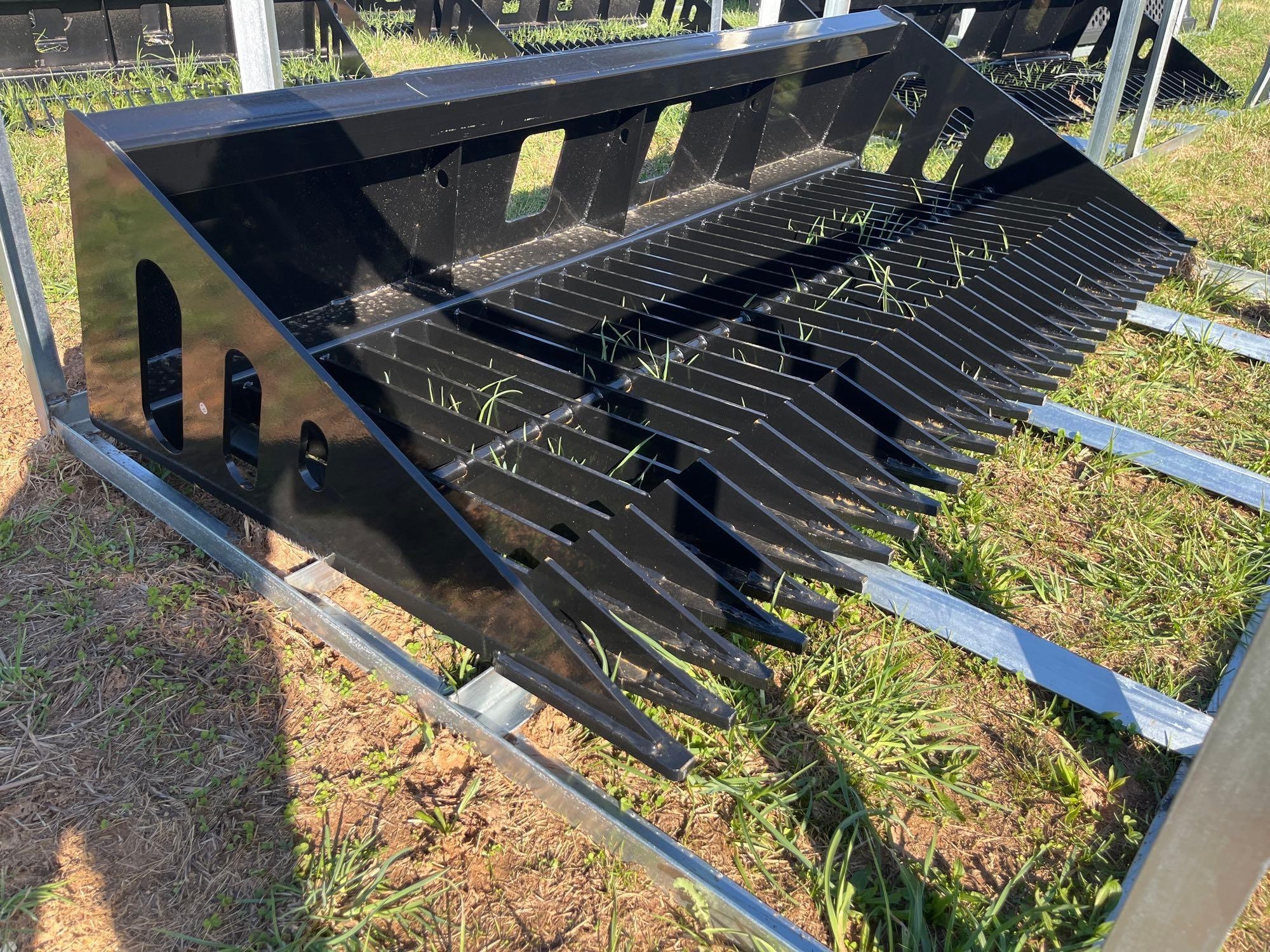 New/Unused Wolverine 84in Quick Attach Rock Bucket (A65583)