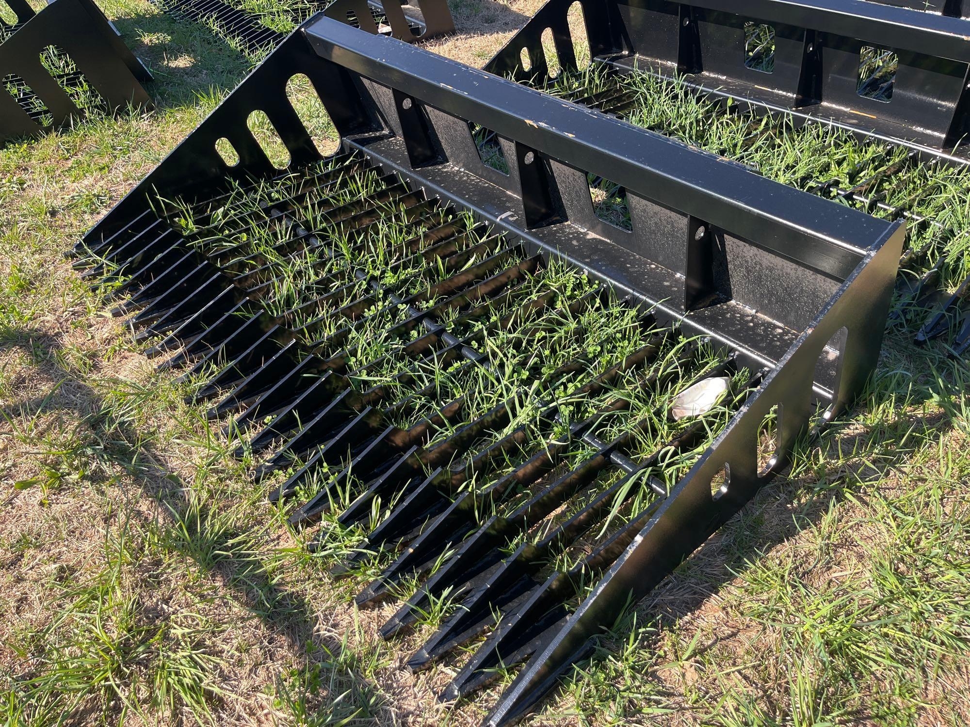 New/Unused Wolverine 66in Quick Attach Rock Bucket (A65583)