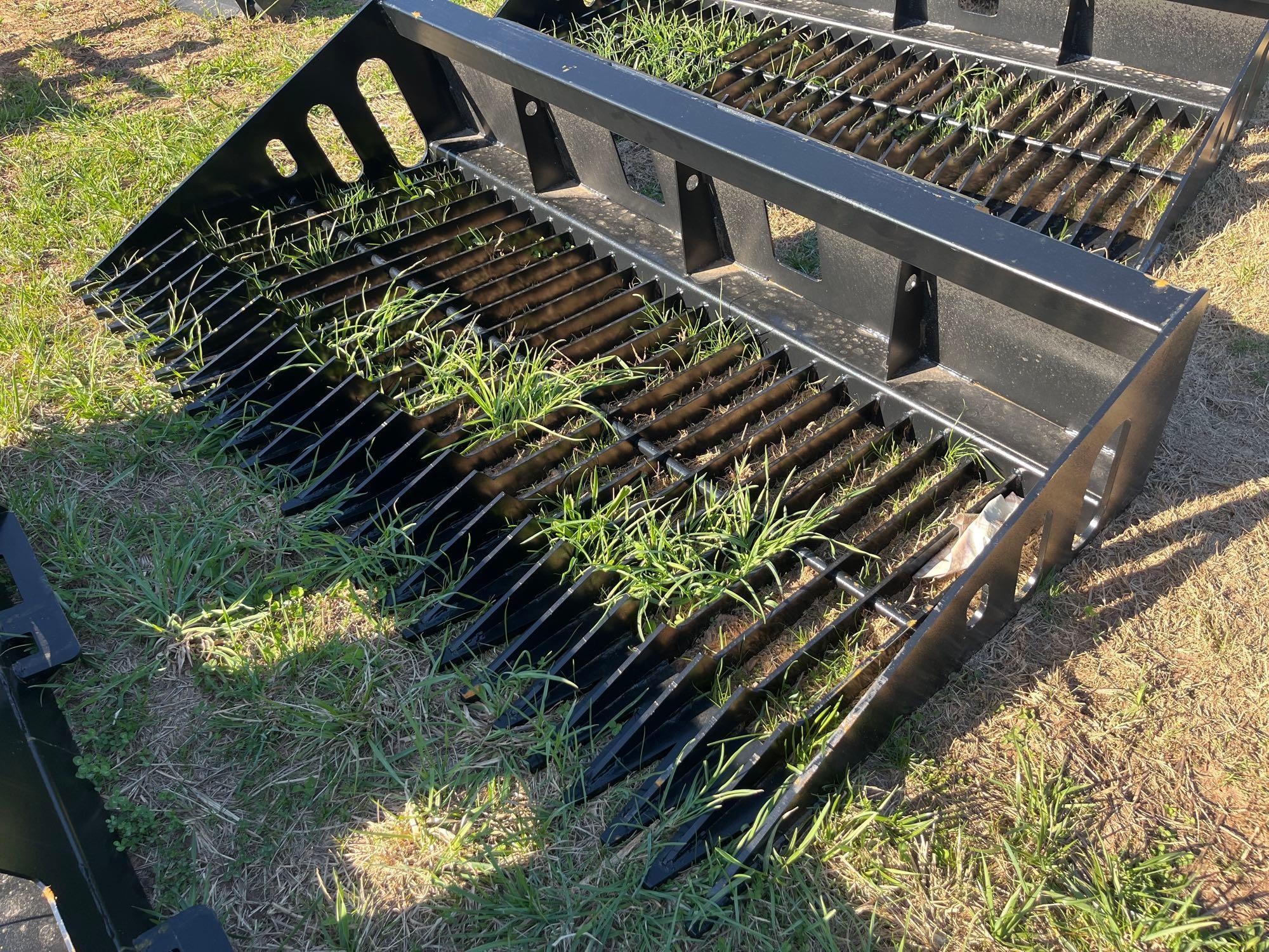 New/Unused Wolverine 72in Quick Attach Rock Bucket (A65583)