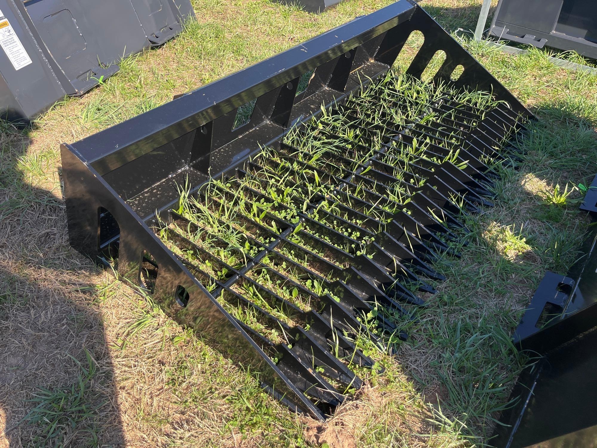 New/Unused Wolverine 78in Quick Attach Rock Bucket (A65583)