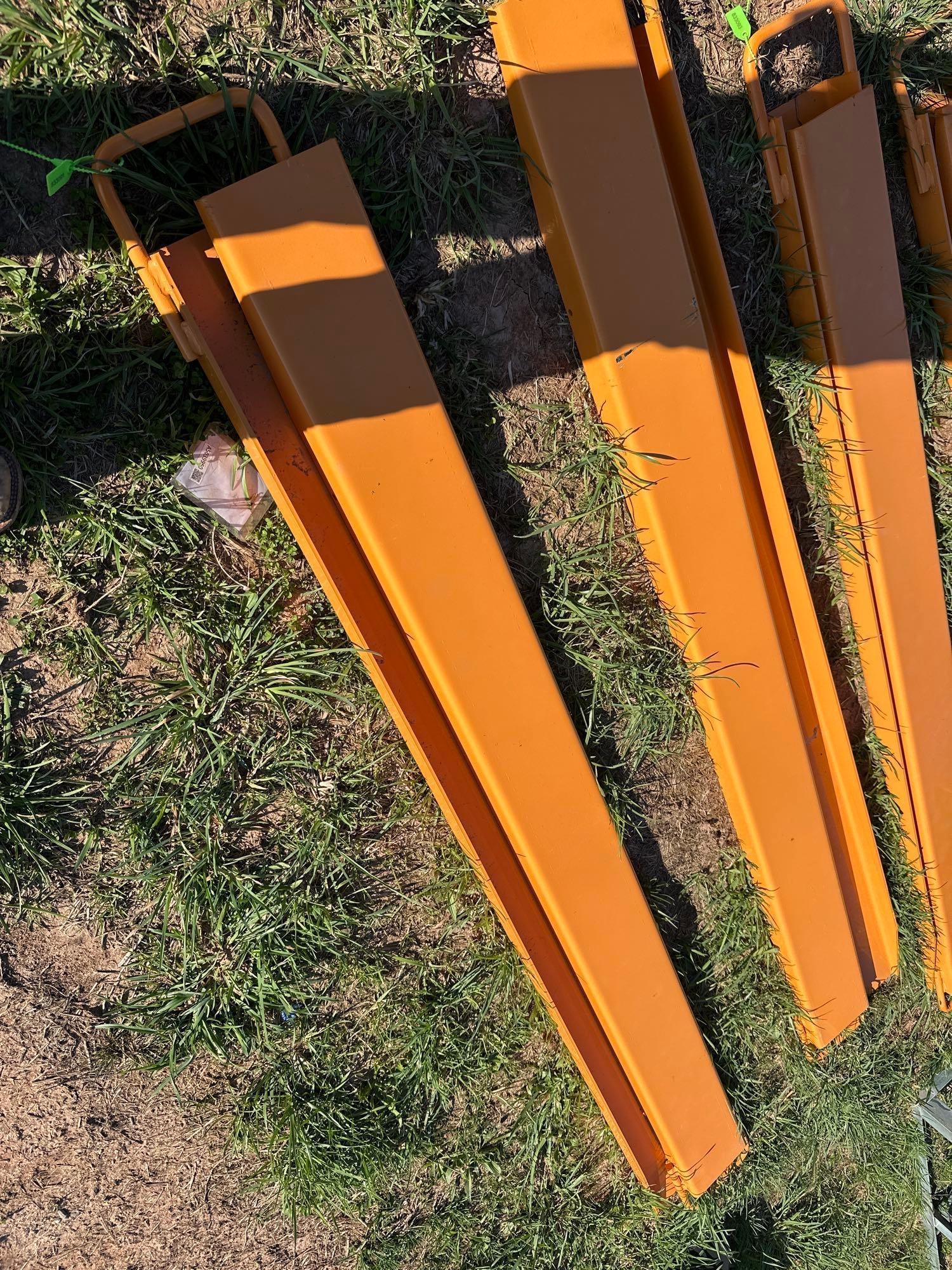 New/Unused 76in Pallet Fork Extensions (A65583)