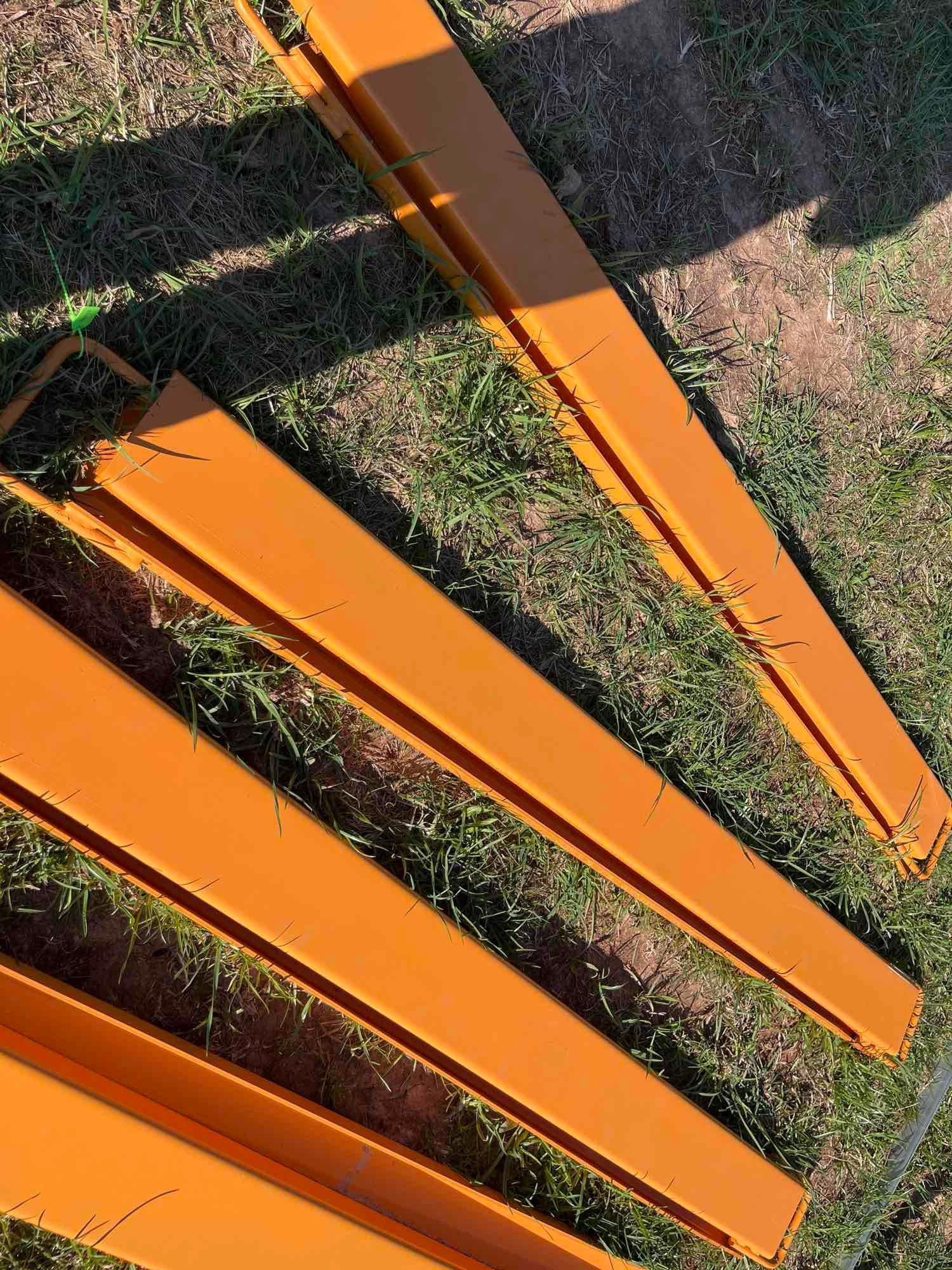 New/Unused 76in Pallet Fork Extensions (A65583)