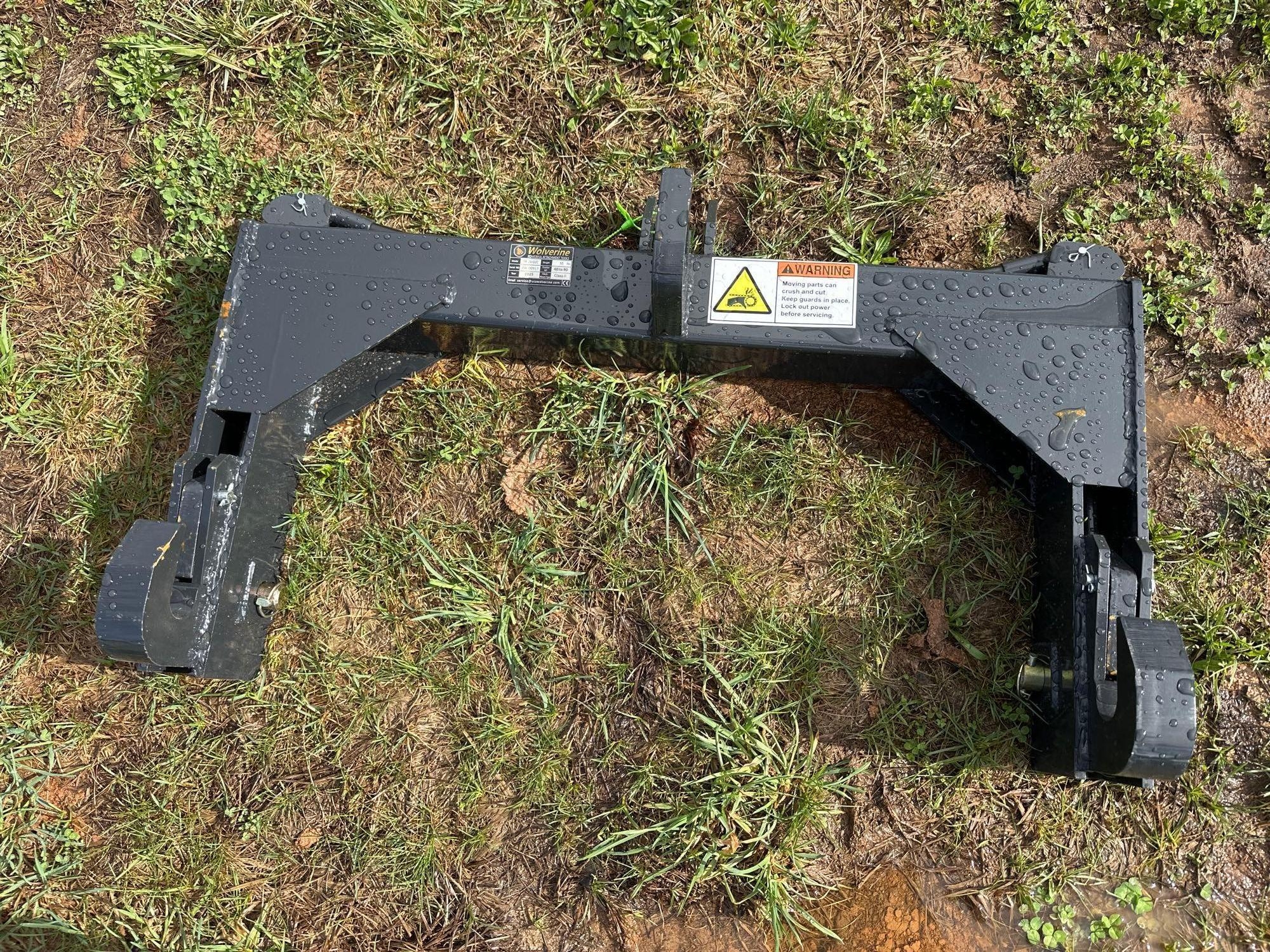 New/Unused Wolverine 3 Point Hitch Attachment (A65583)