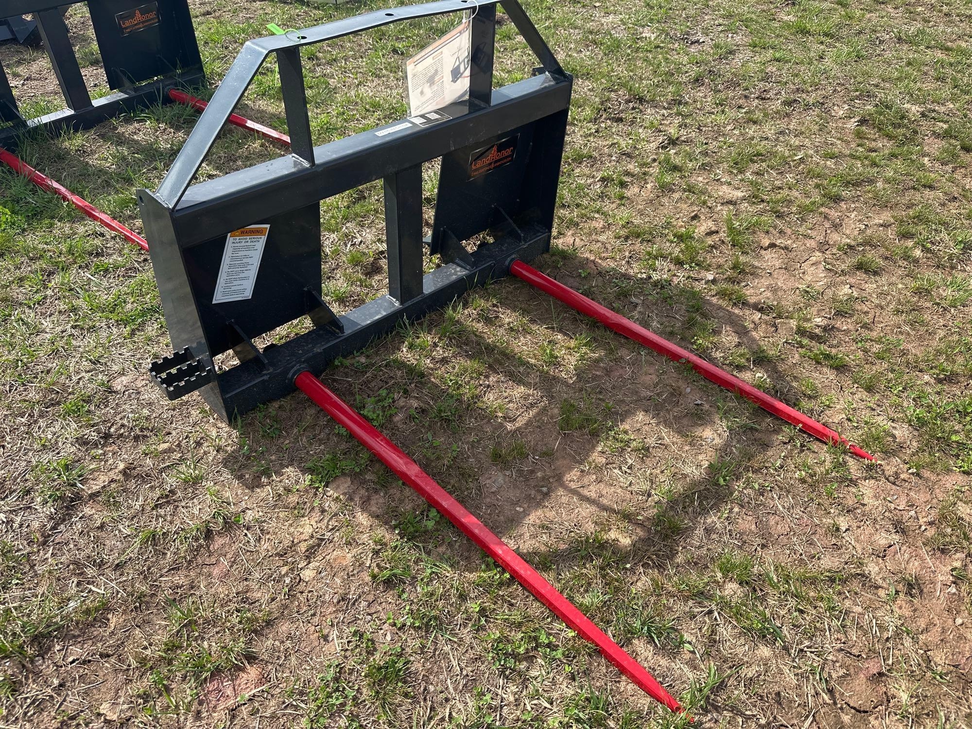 New/Unused Quick Attach Pallet Double Hay Spear (A65583)