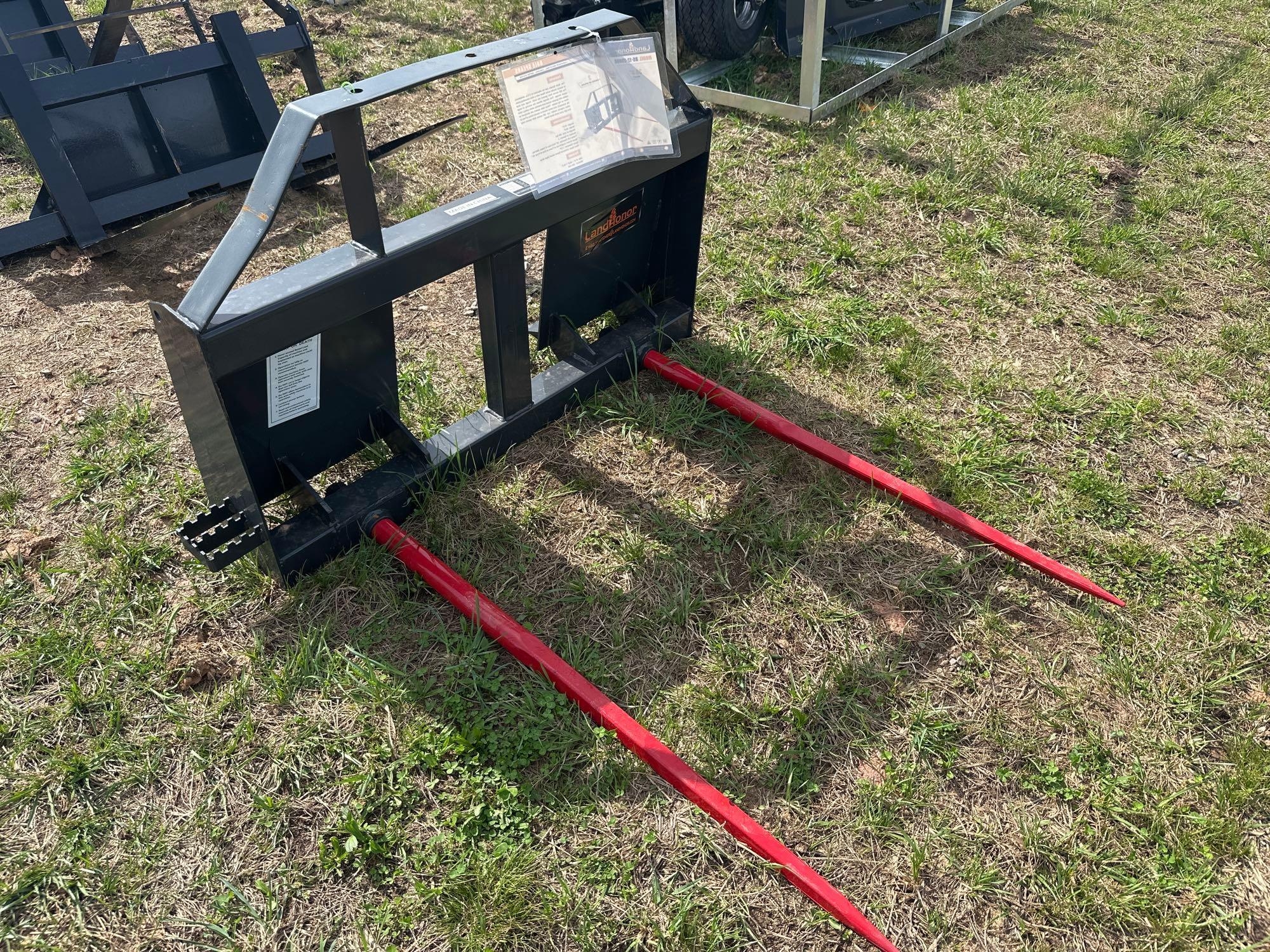 New/Unused Quick Attach Pallet Double Hay Spear (A65583)