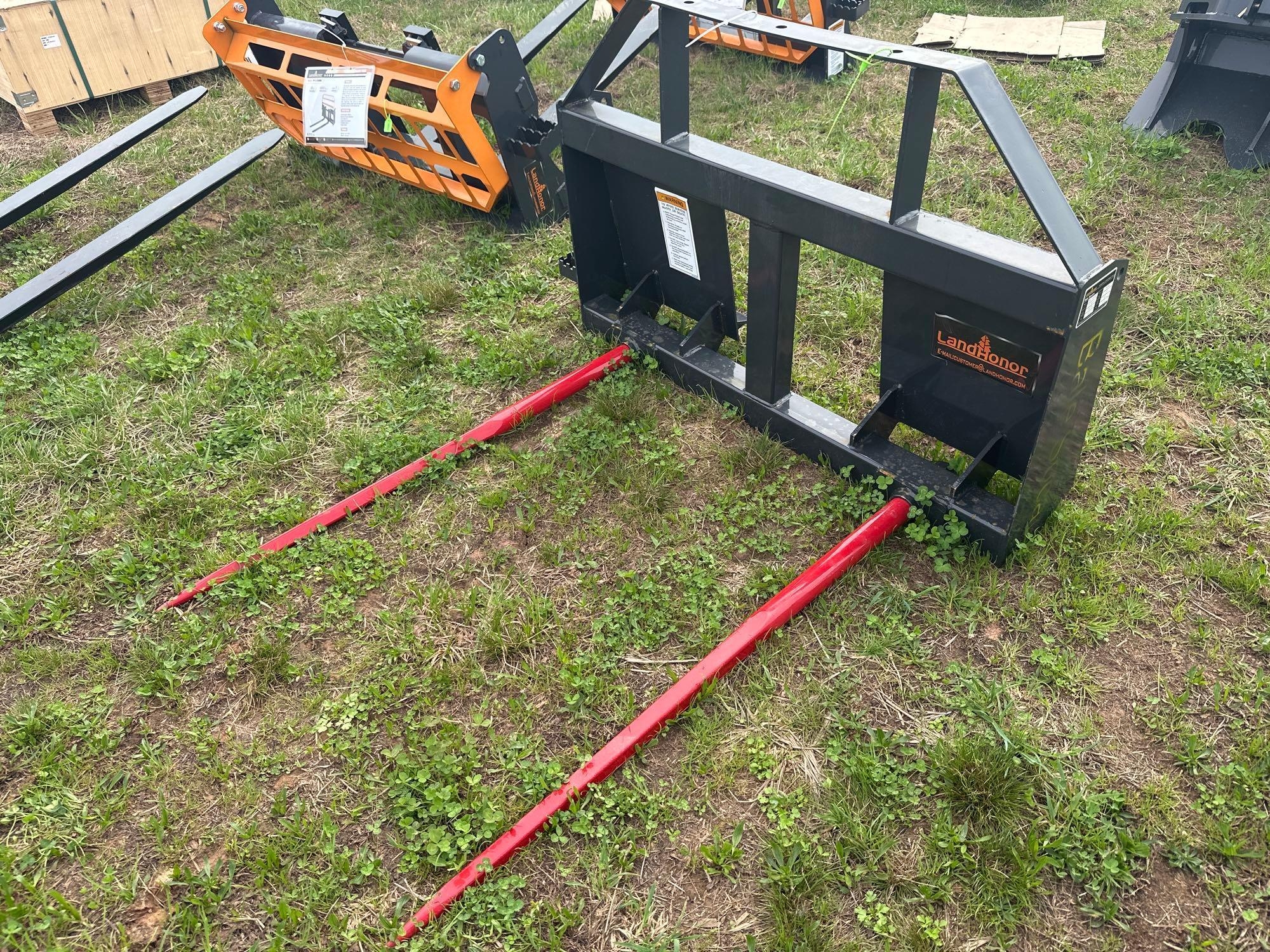New/Unused Quick Attach Pallet Double Hay Spear (A65583)