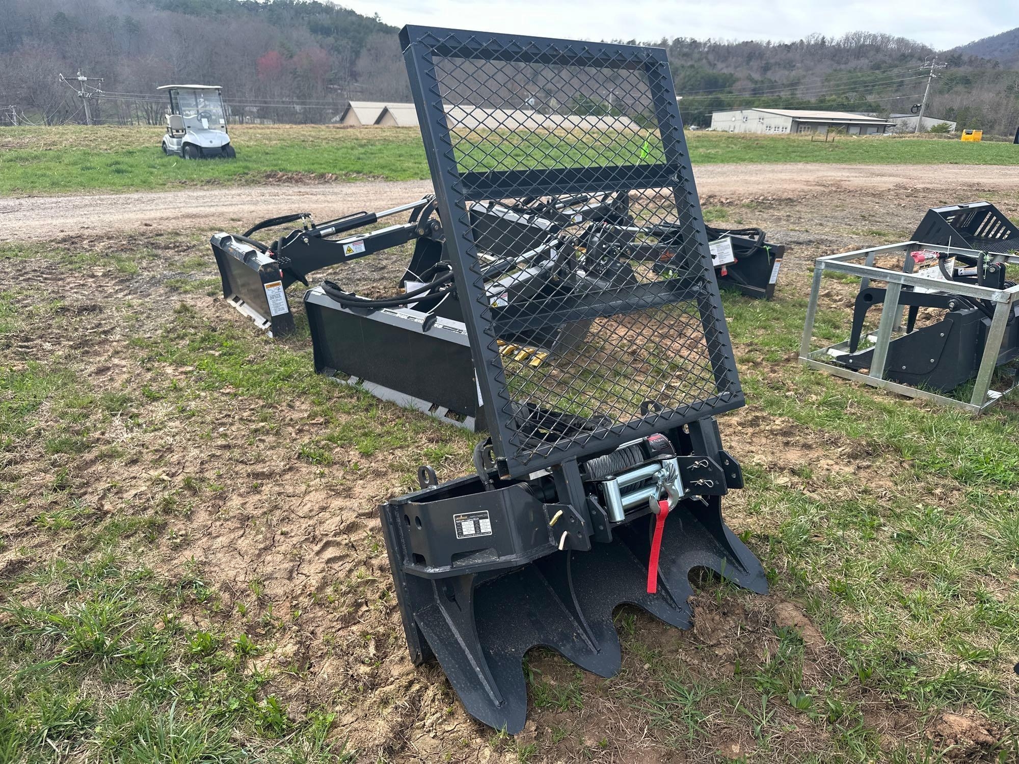 New/Unused Quick Attach Landhonor Hydraulic Winch (A65583)