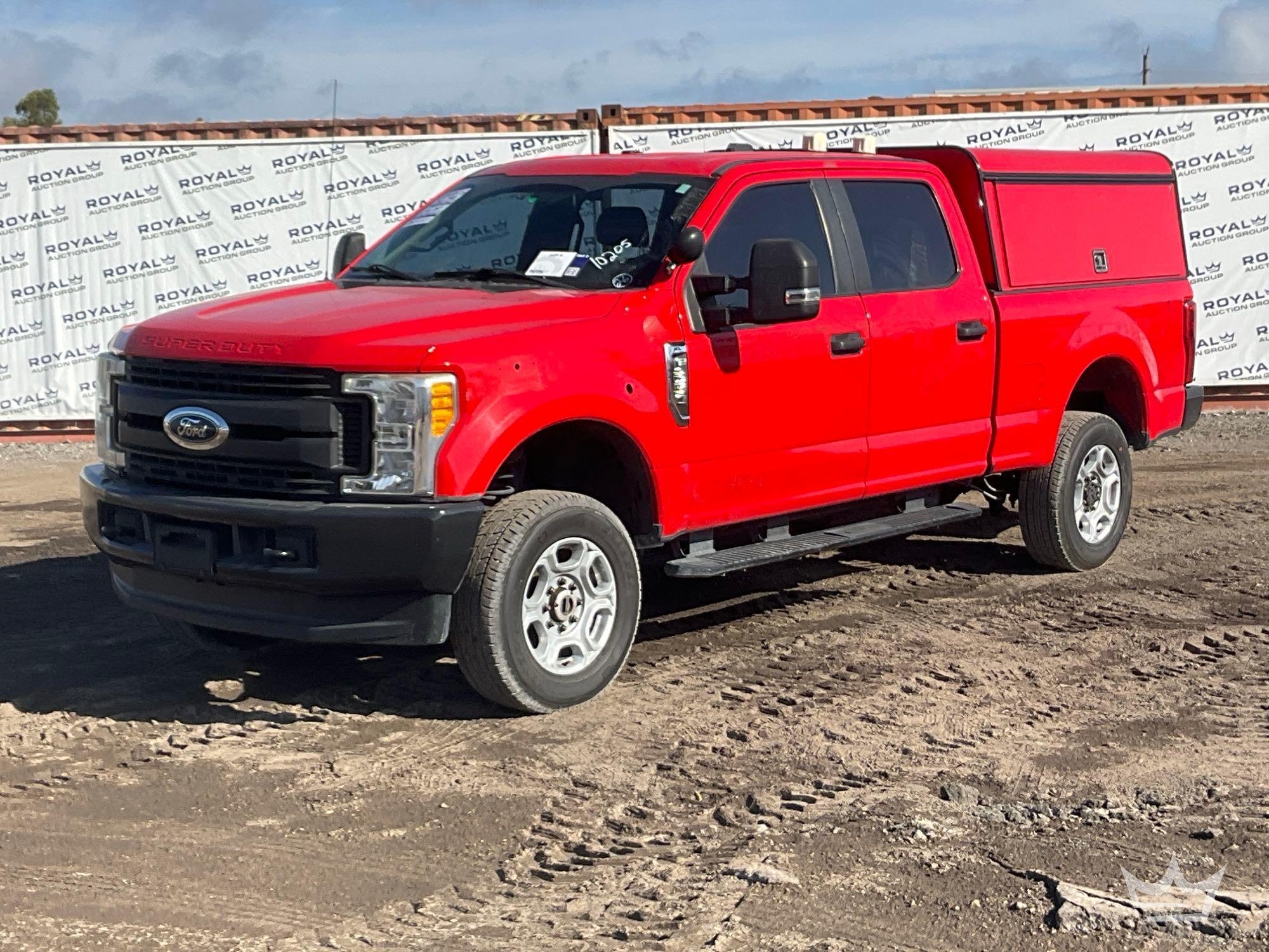 2017 Ford F-250 4x4 Crew Cab Medical Service Truck (A61573)