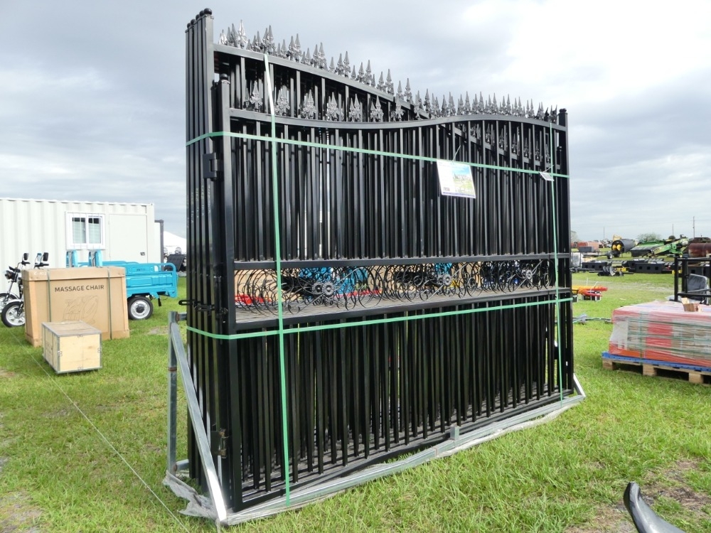 IRanch Bi-Parting 20' Iron Gate (A57149)