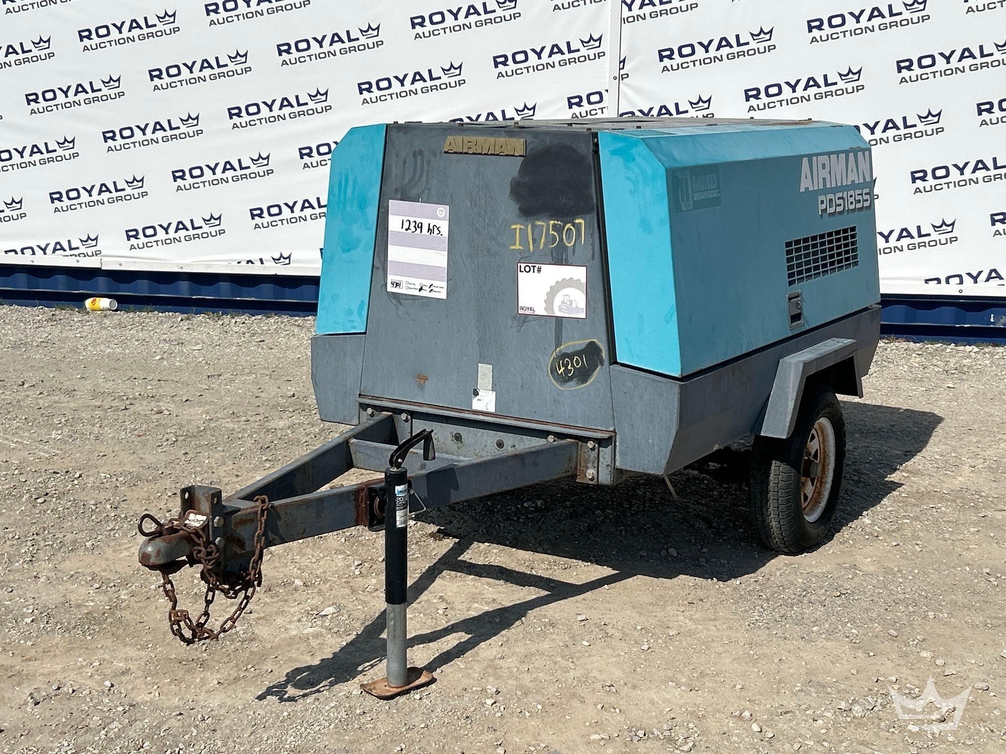 2005 Airman PDS185S Towable Air Compressor (A64194)