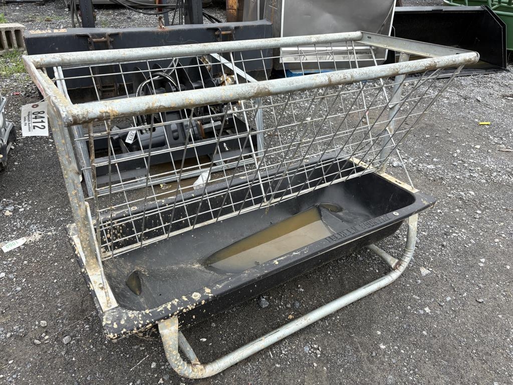 5ft Feed Tub w/ Hay Rack (A49251)