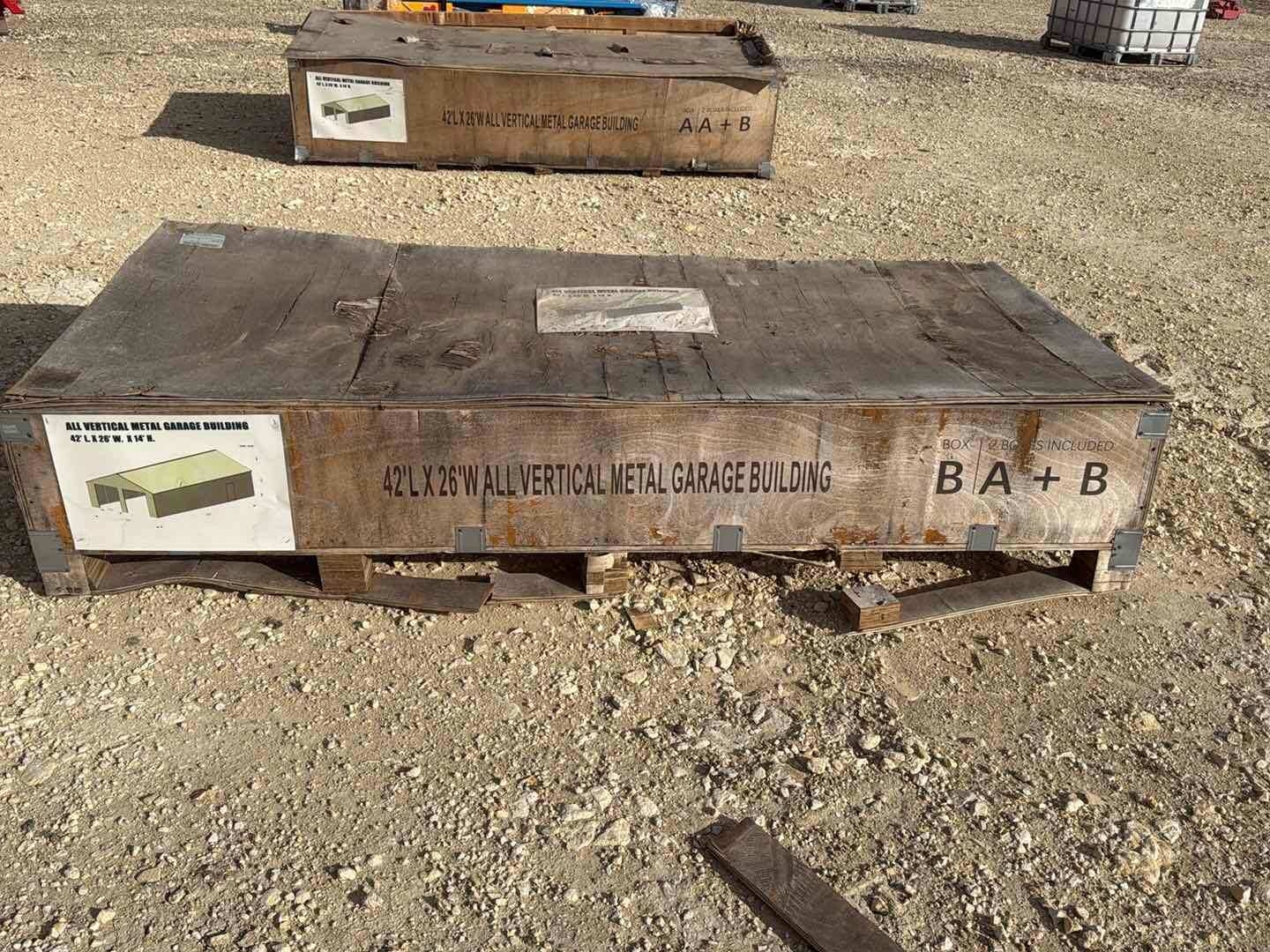 42FT X 36FT METAL GARAGE BUILDING (A58214)