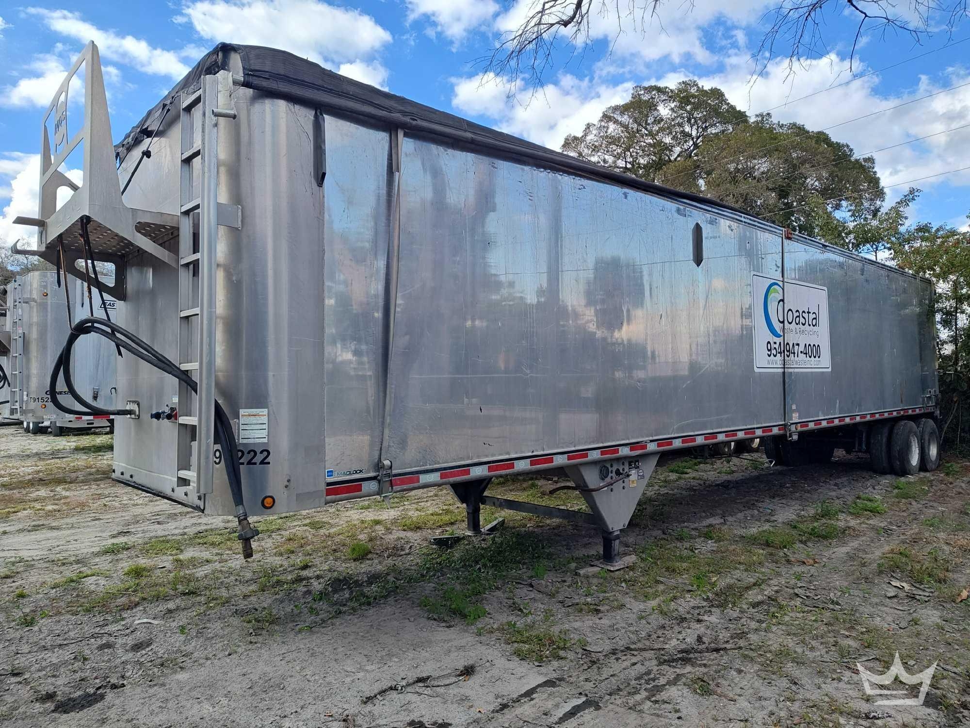 2022 Mac Trailers 48ft. T/A Walking Floor Trailer (A61573)