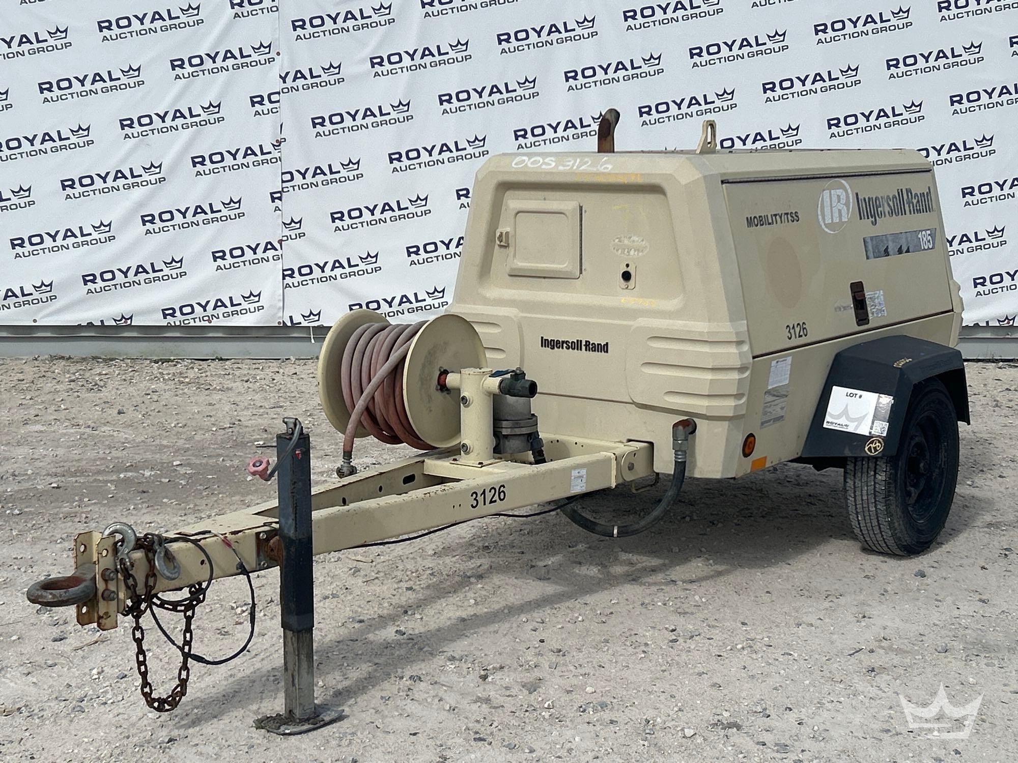 2005 Ingersoll Rand 185 Towable Air Compressor (A61572)
