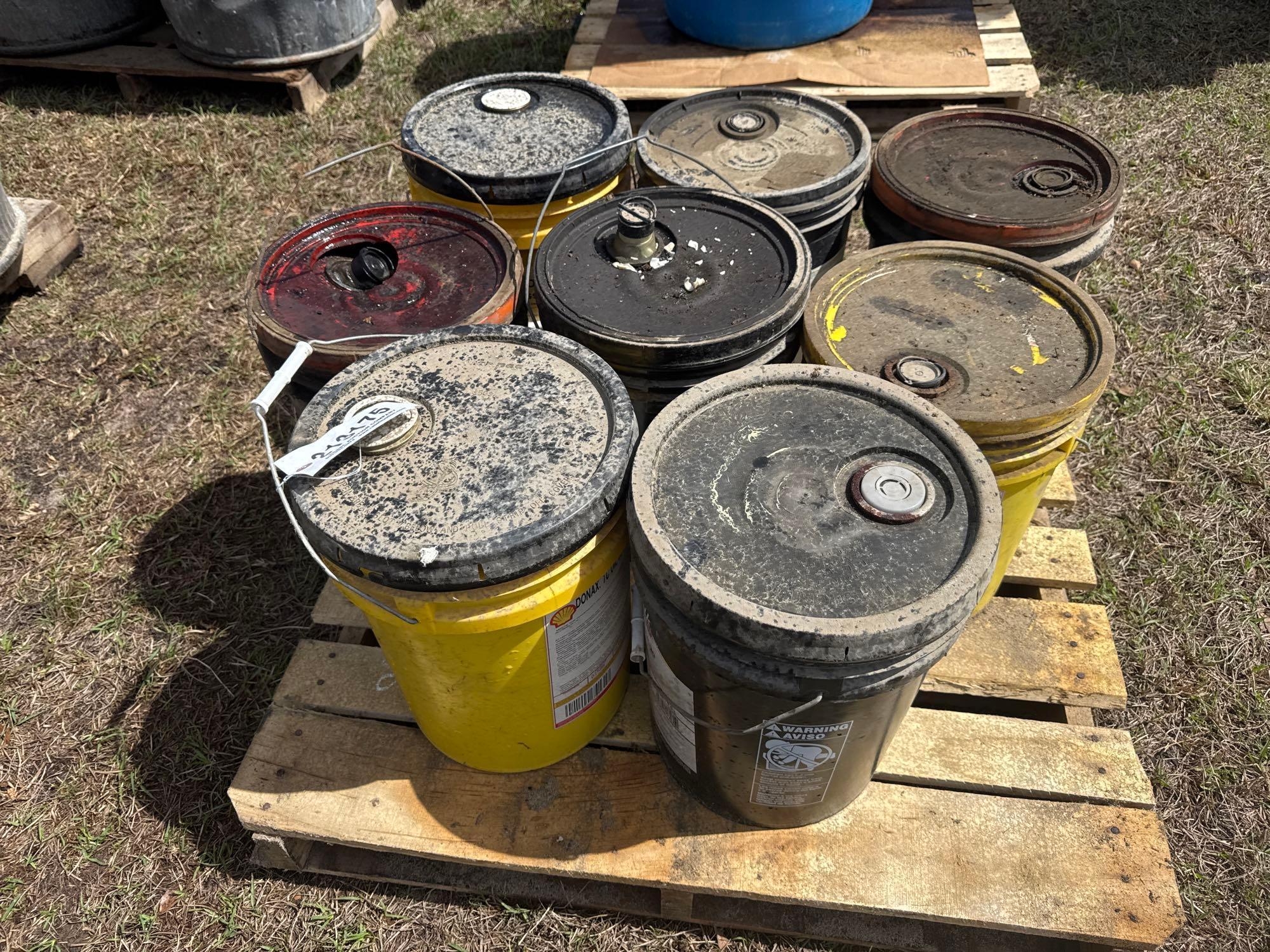 (8) BUCKETS OF OIL (A64276)