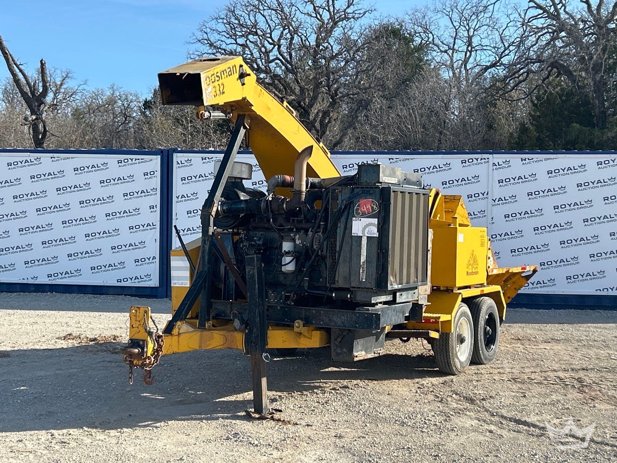 Woodsman 332 T/A Towable Brush Chipper (A64194)