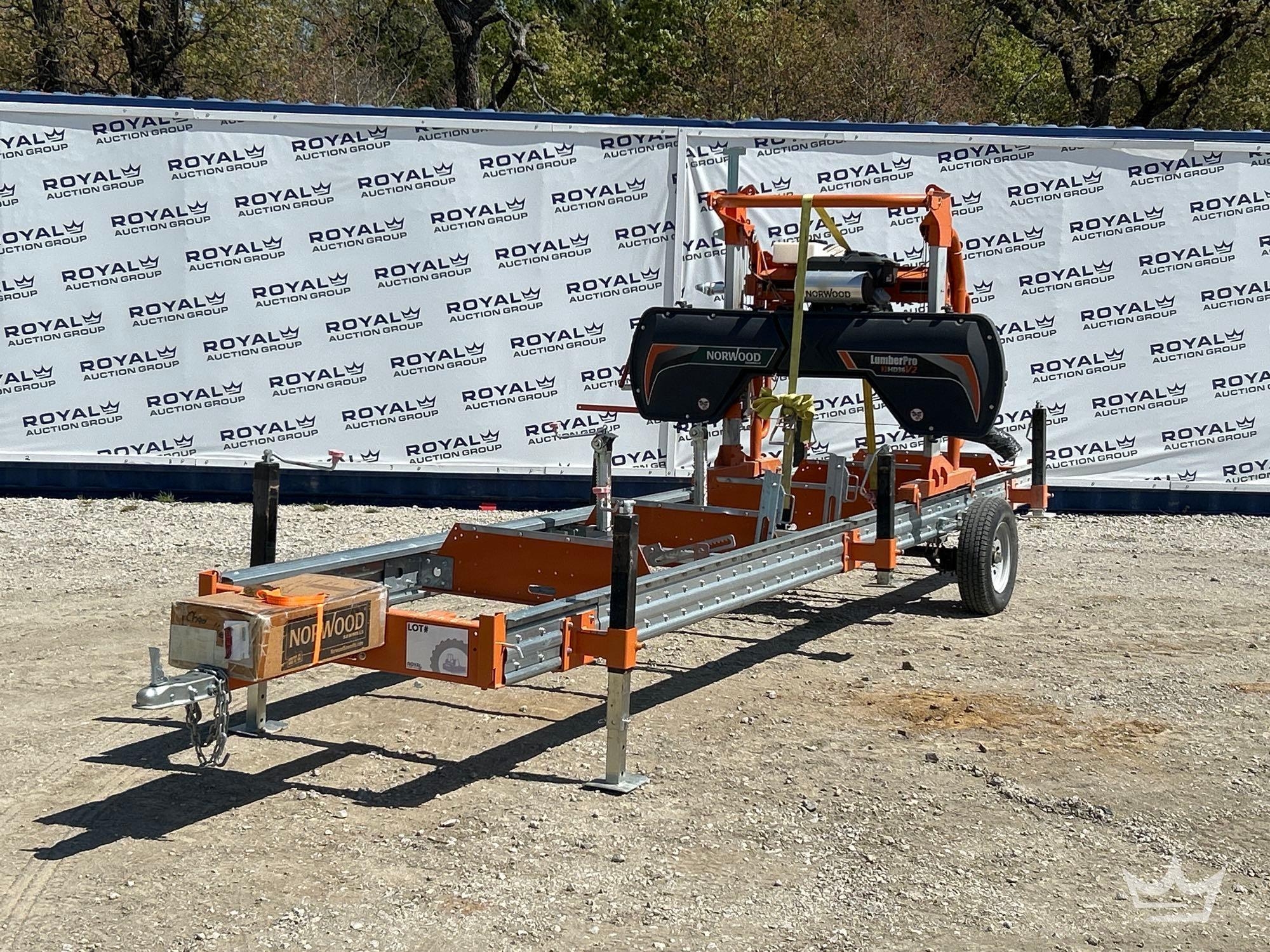 2021 Norwood Towable Lumber Pro HD 36 V2 S/A Towable Bandsaw Sawmill (A64194)