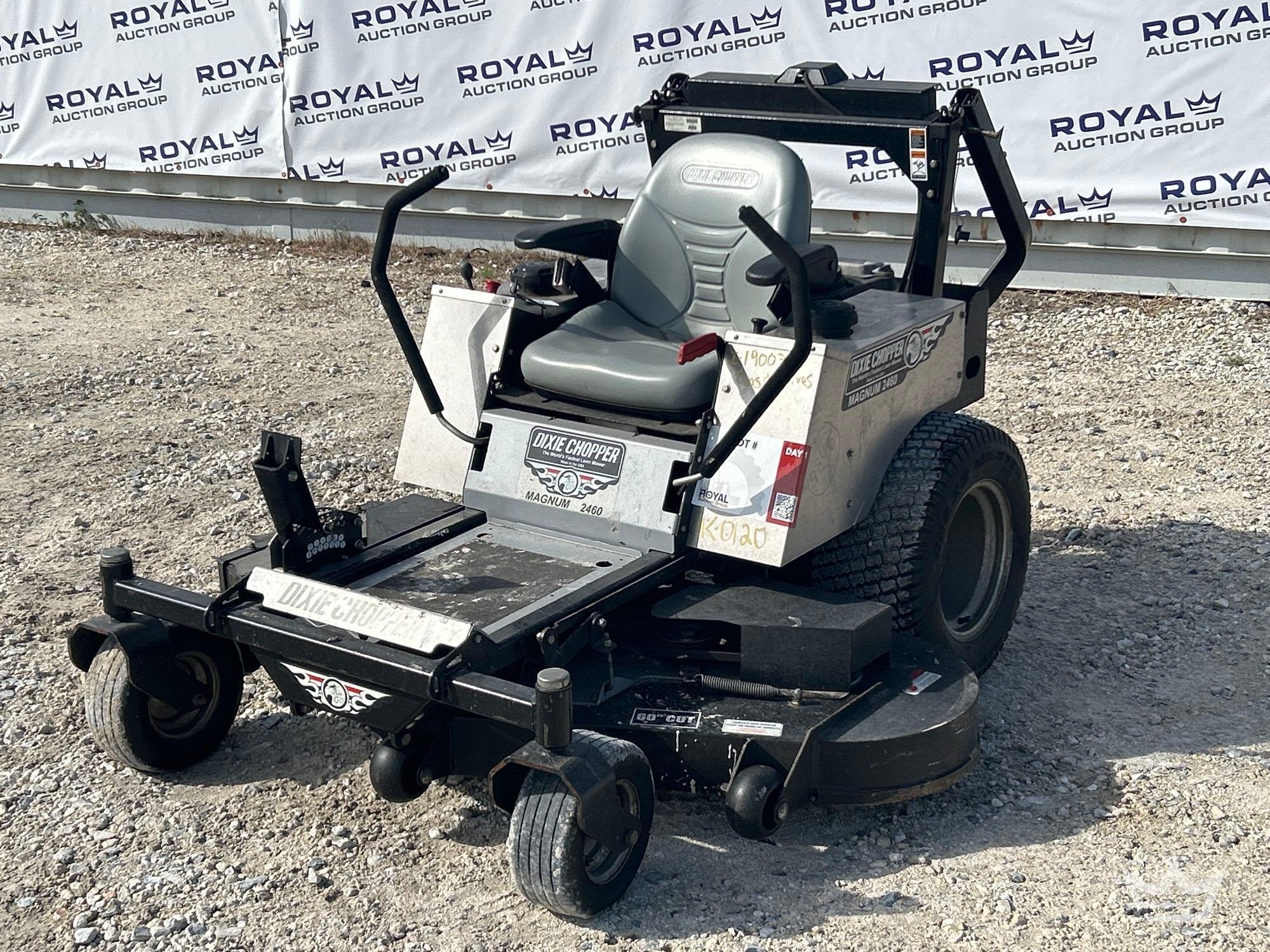 2012 Dixie Chopper Magnum 2460 60in Zero Turn Commercial Mower (A59228)