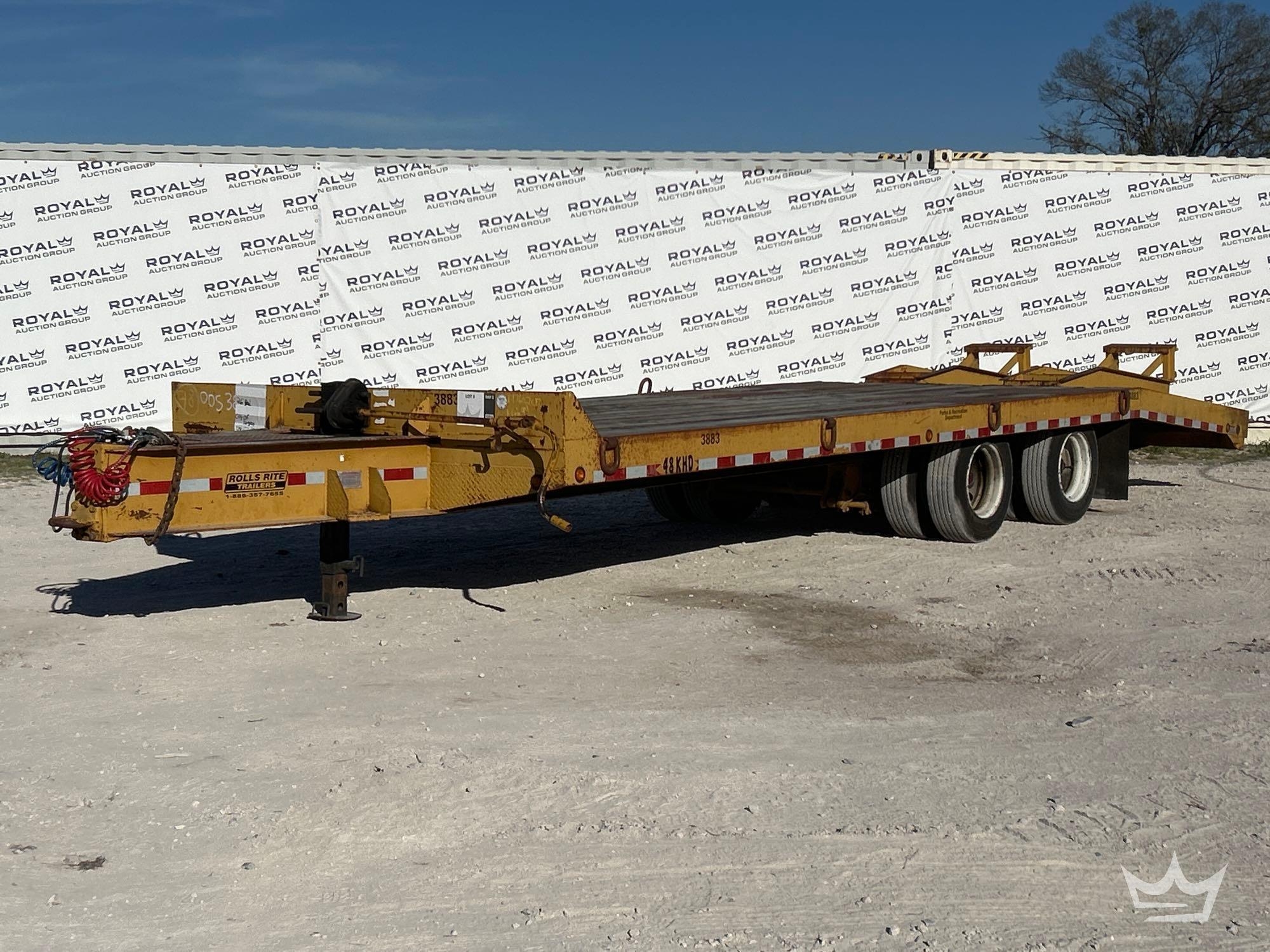 2005 Rolls Rite 26ft. 24 Ton T/A Tag Tailer (A61573)