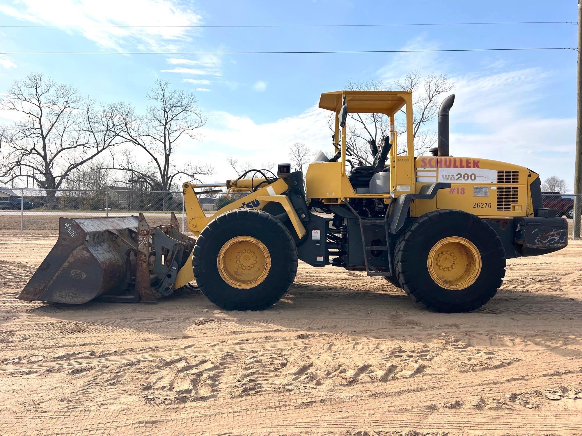 2007 KOMATSU GALEO WA200 LOADER (A62129)