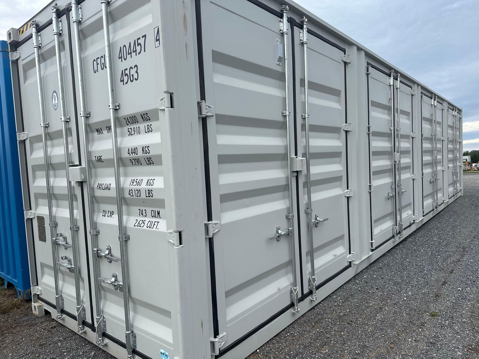 40' High Cube Four Multi Doors Container (A47477)