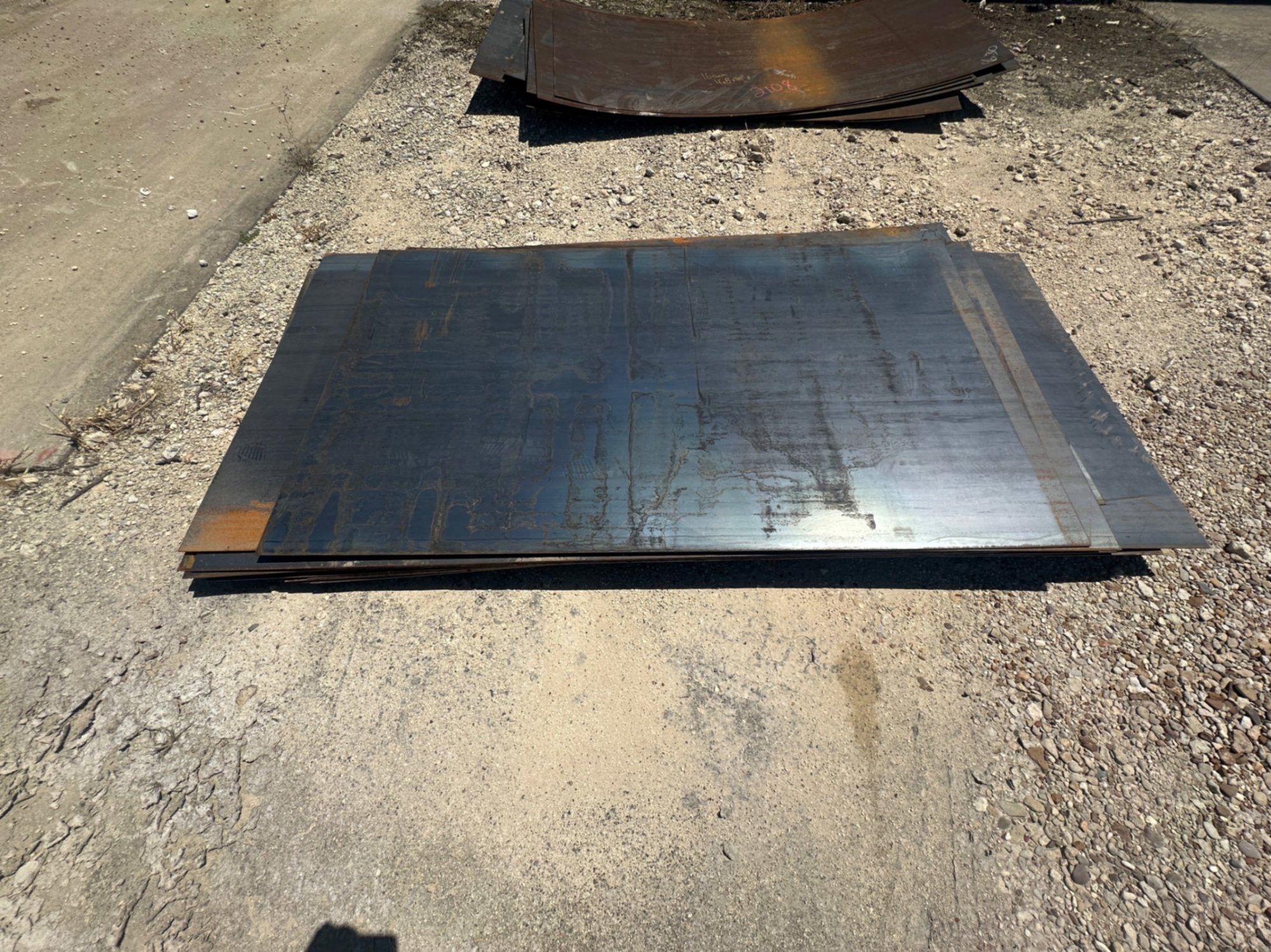 20 STEEL FLAT SHEETS (A50854)