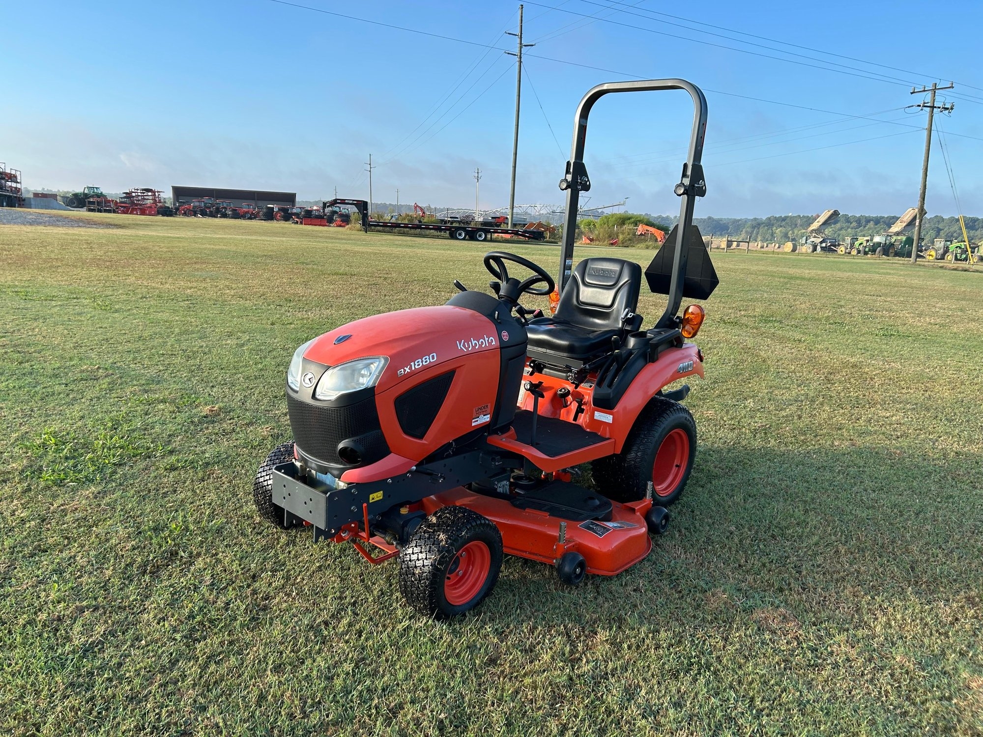 2023 Kubota BX1880V-1 Sub - Compact Utility Tractor with 54-Inch Mower Deck (A61306)