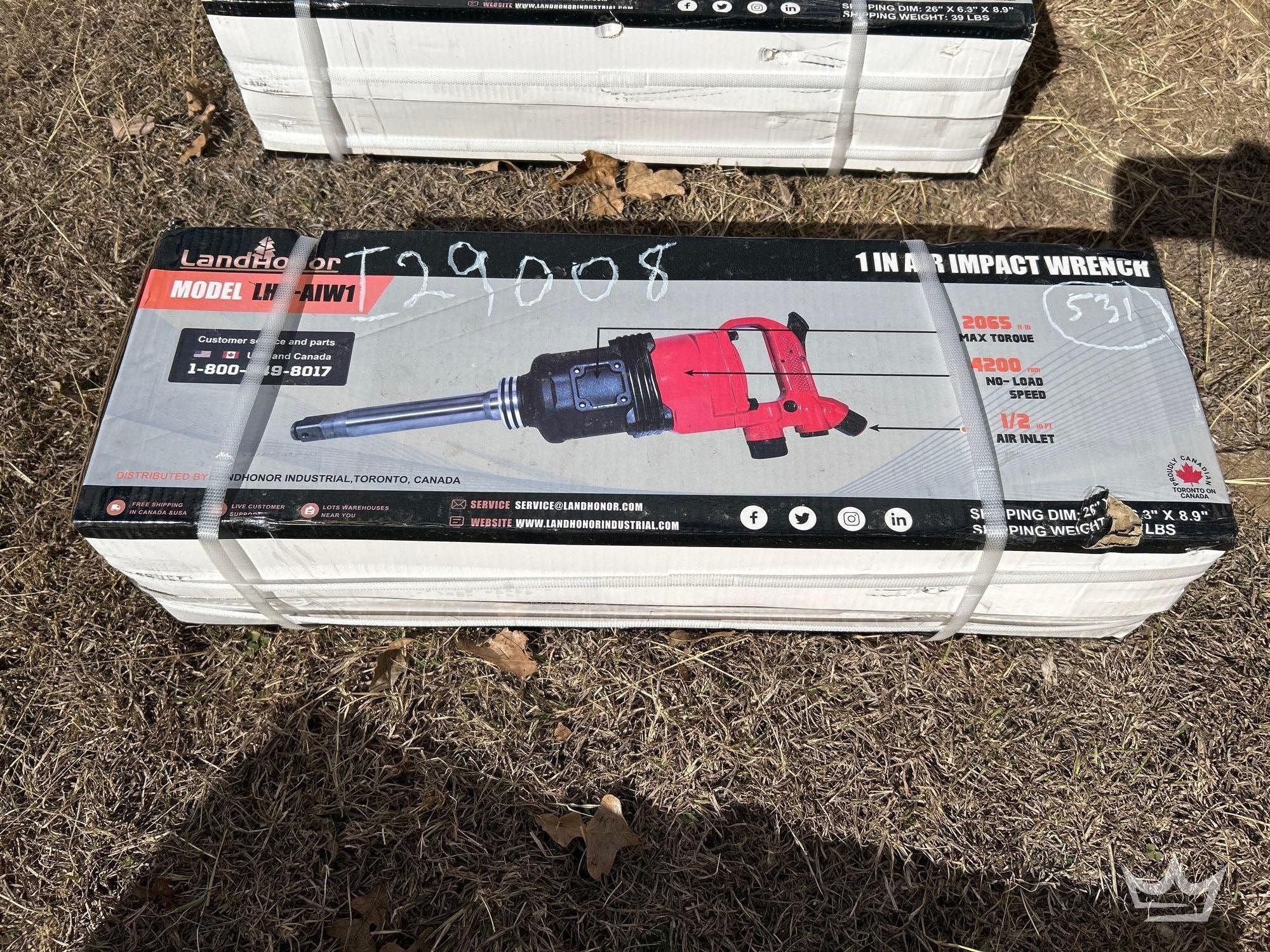 LandHonor LHR-AIW1 1in Air Impact Wrench (A60352)