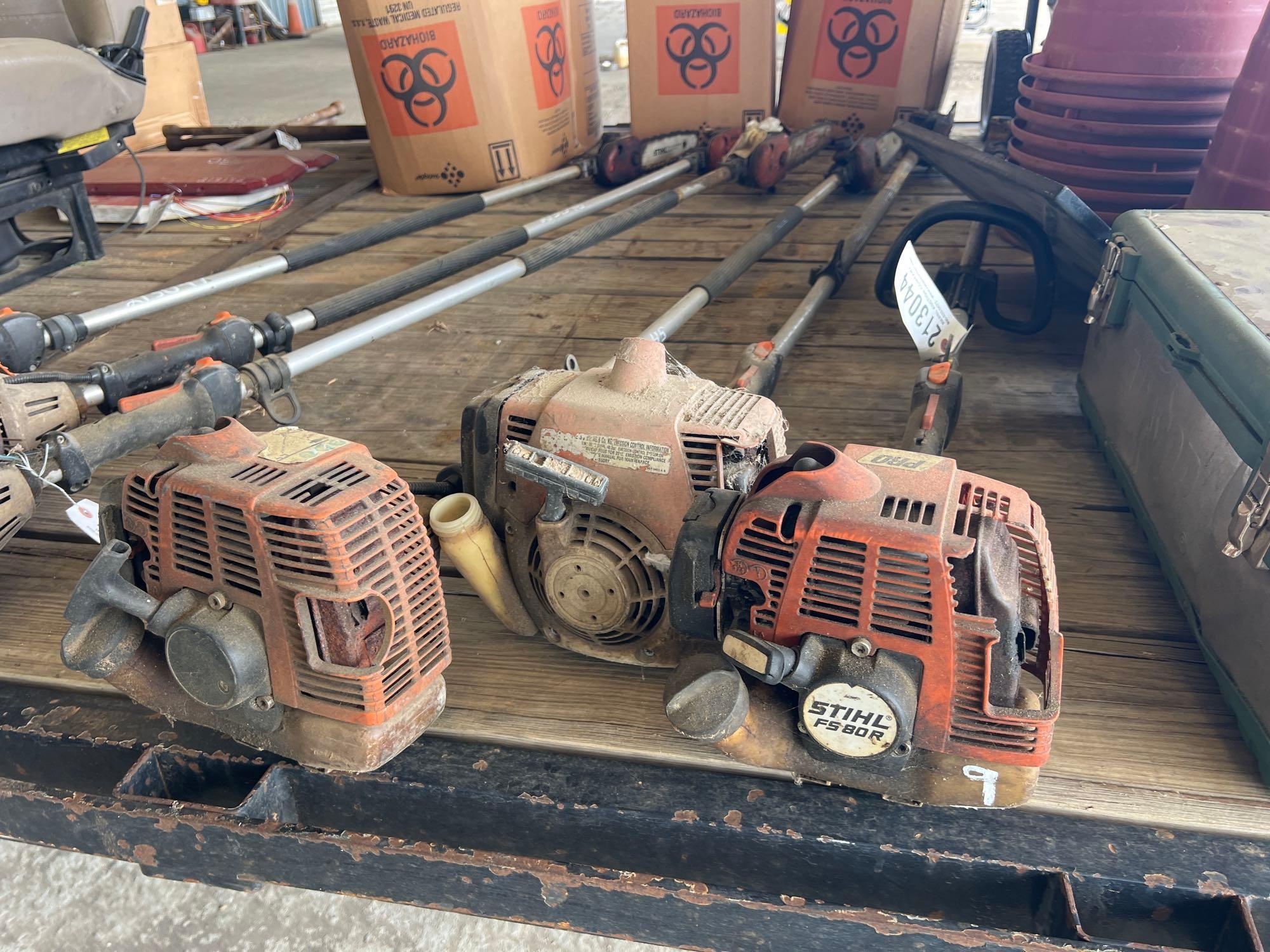 (3) STIHL POLE SAWS (A64276)