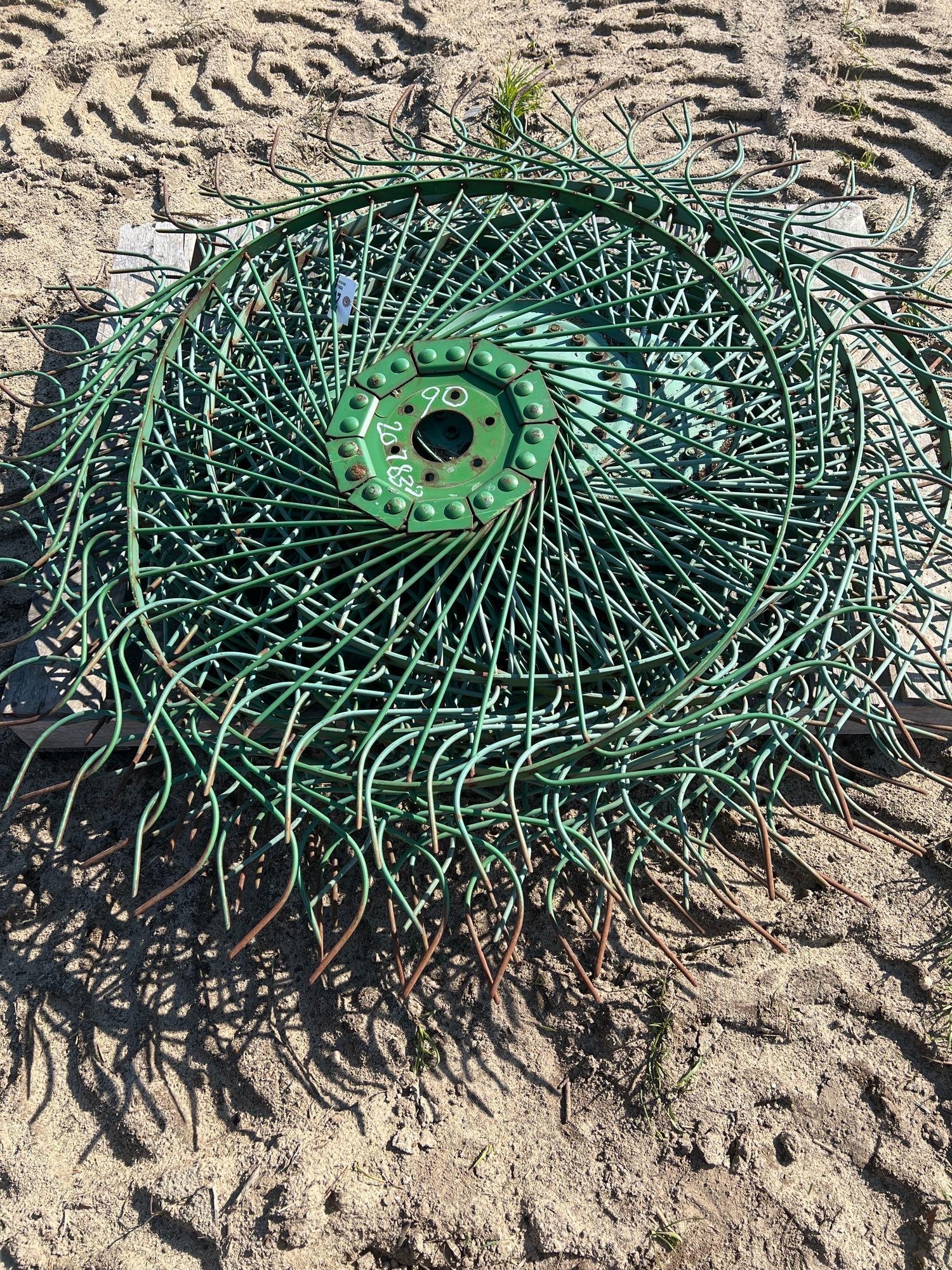 PALLET OF WHEEL RAKE WHEELS (A63290)