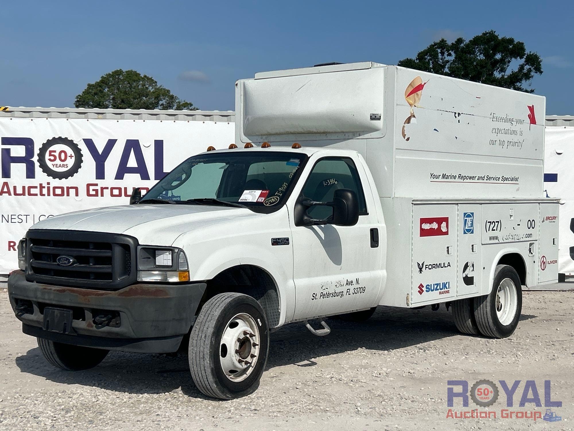 2003 Ford F-450 Enclosed Service Truck (A48081)