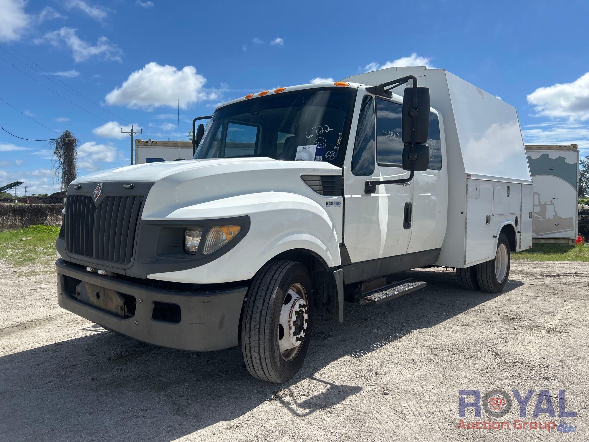 2013 International TerraStar Enclosed Service Truck with Liftgate (A53422)