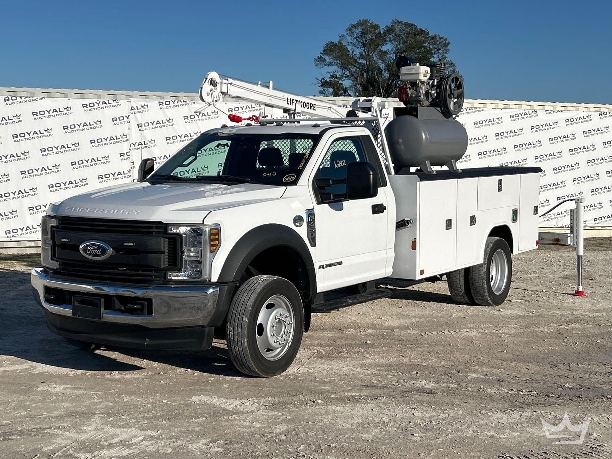 2022 Ford F-450 Liftmoore 5000W Crane Service Truck (A59230)