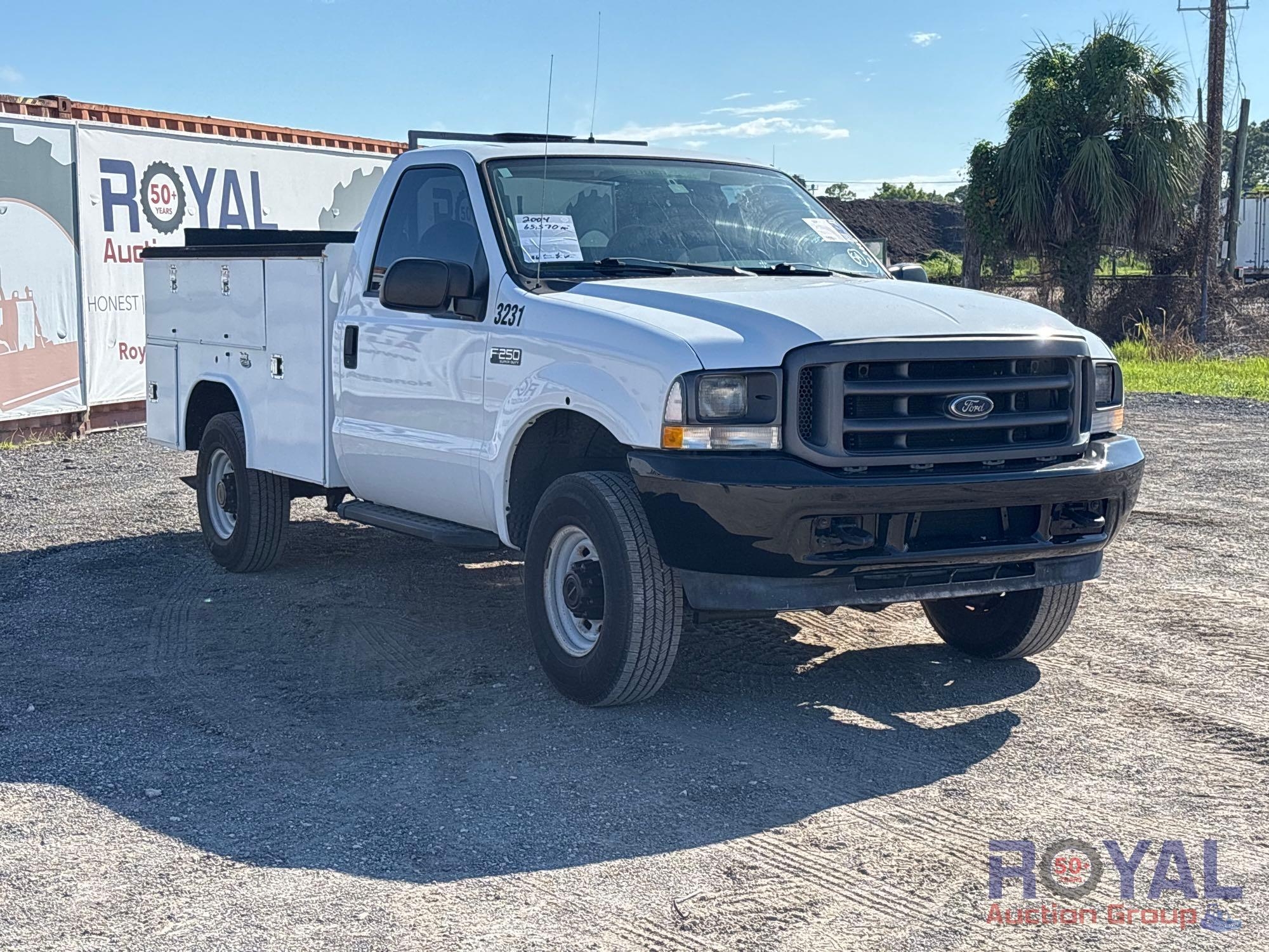 2004 Ford F-250 4x4 Service Truck with Liftgate (A53422)