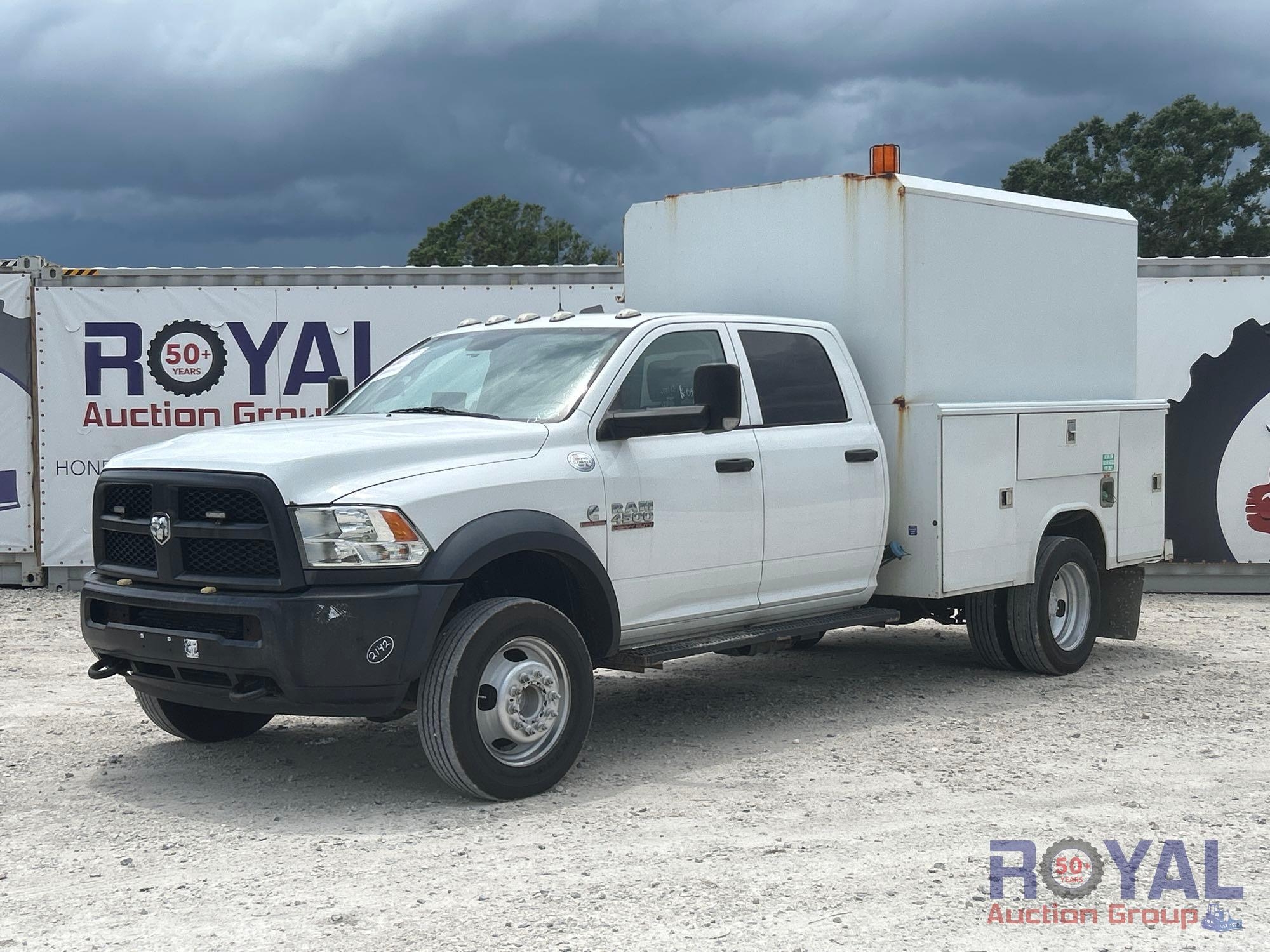 2018 Dodge Ram 4500 4x4 Service Truck (A48081)