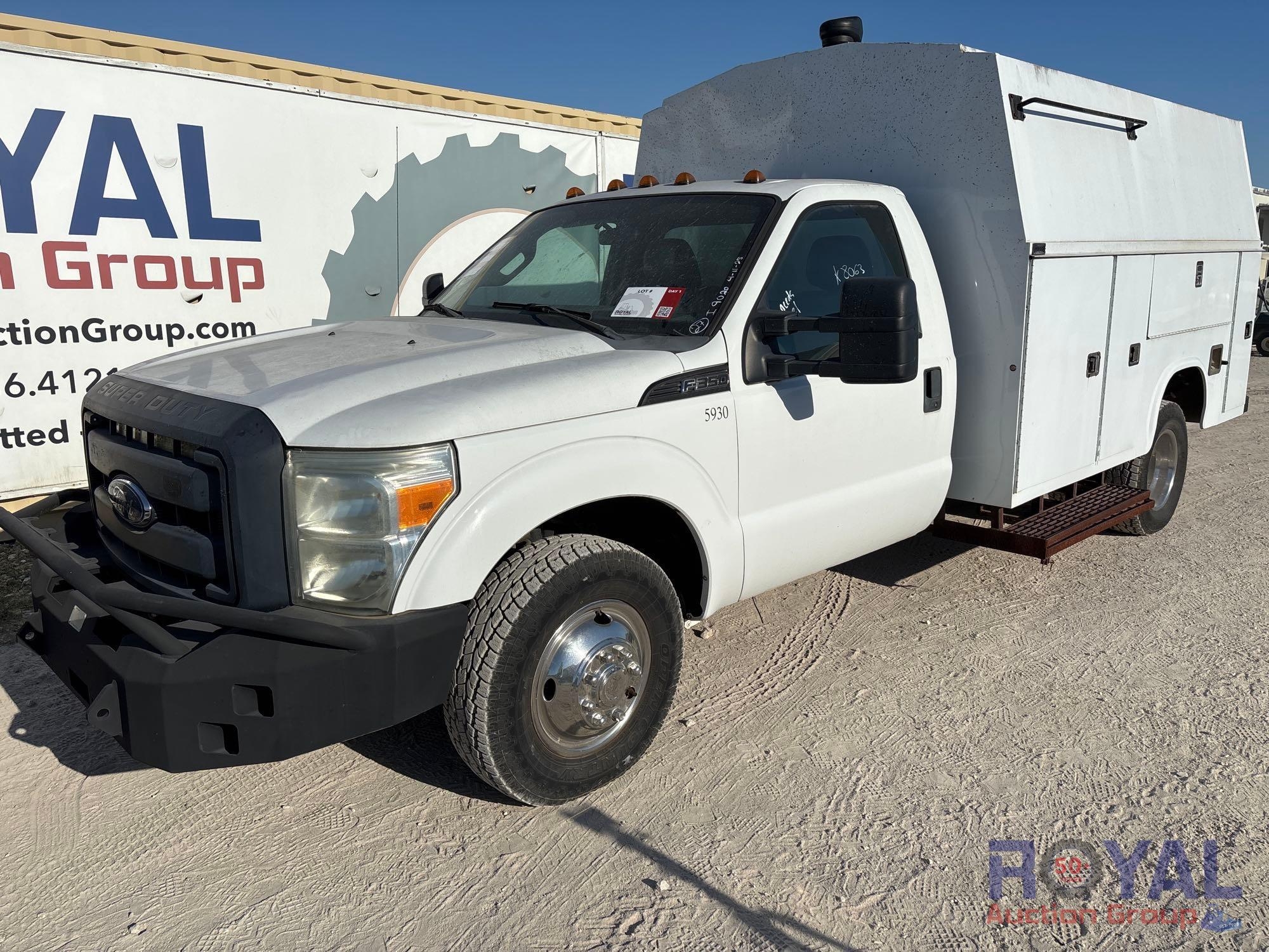 2011 Ford F-350 Knapheide Enclosed Service Truck (A46683)