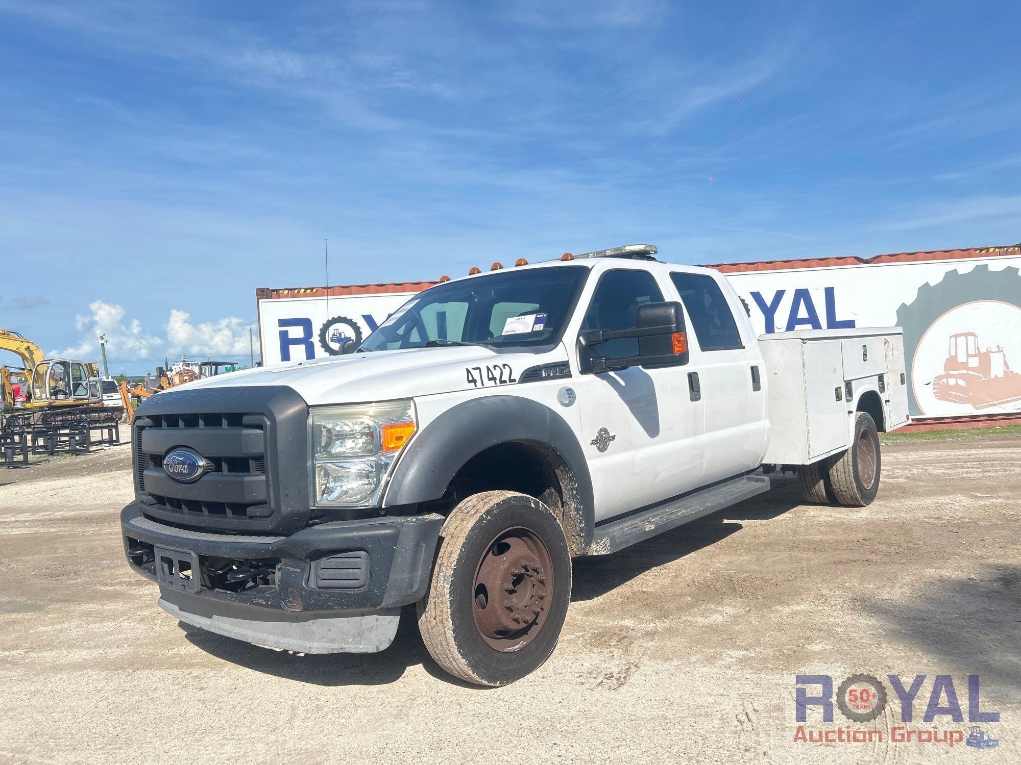 2014 Ford F-450 Crew Cab Knapheide Service Truck (A50323)