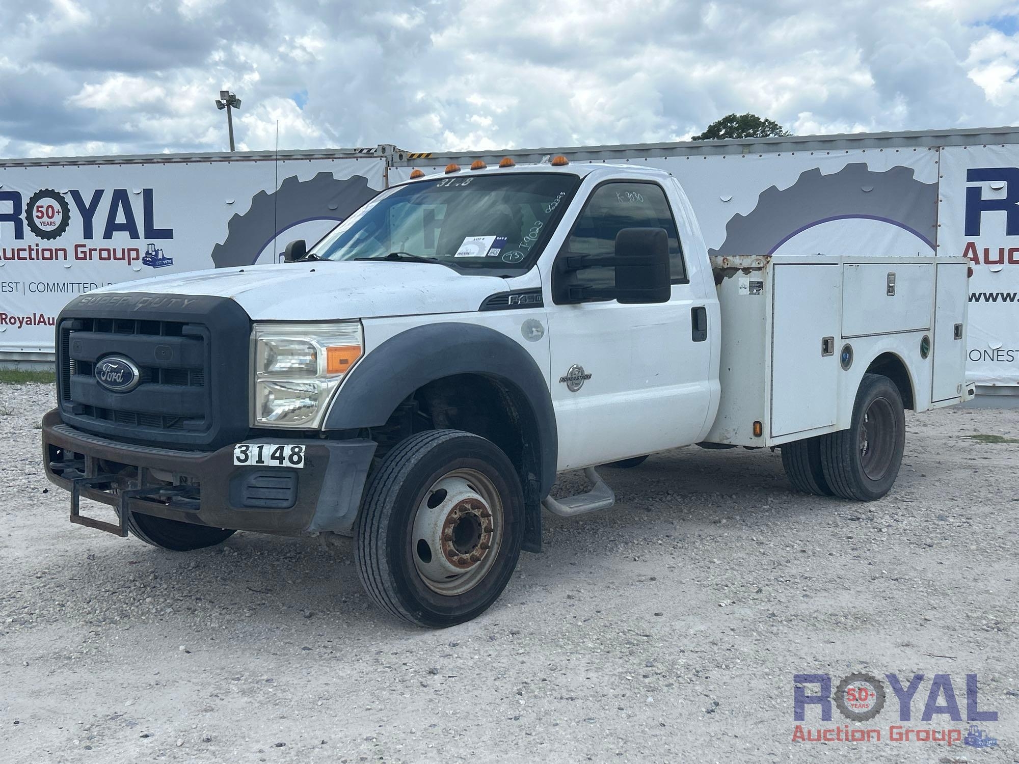 2015 Ford F-450 Warner Service Truck with Liftgate (A48081)