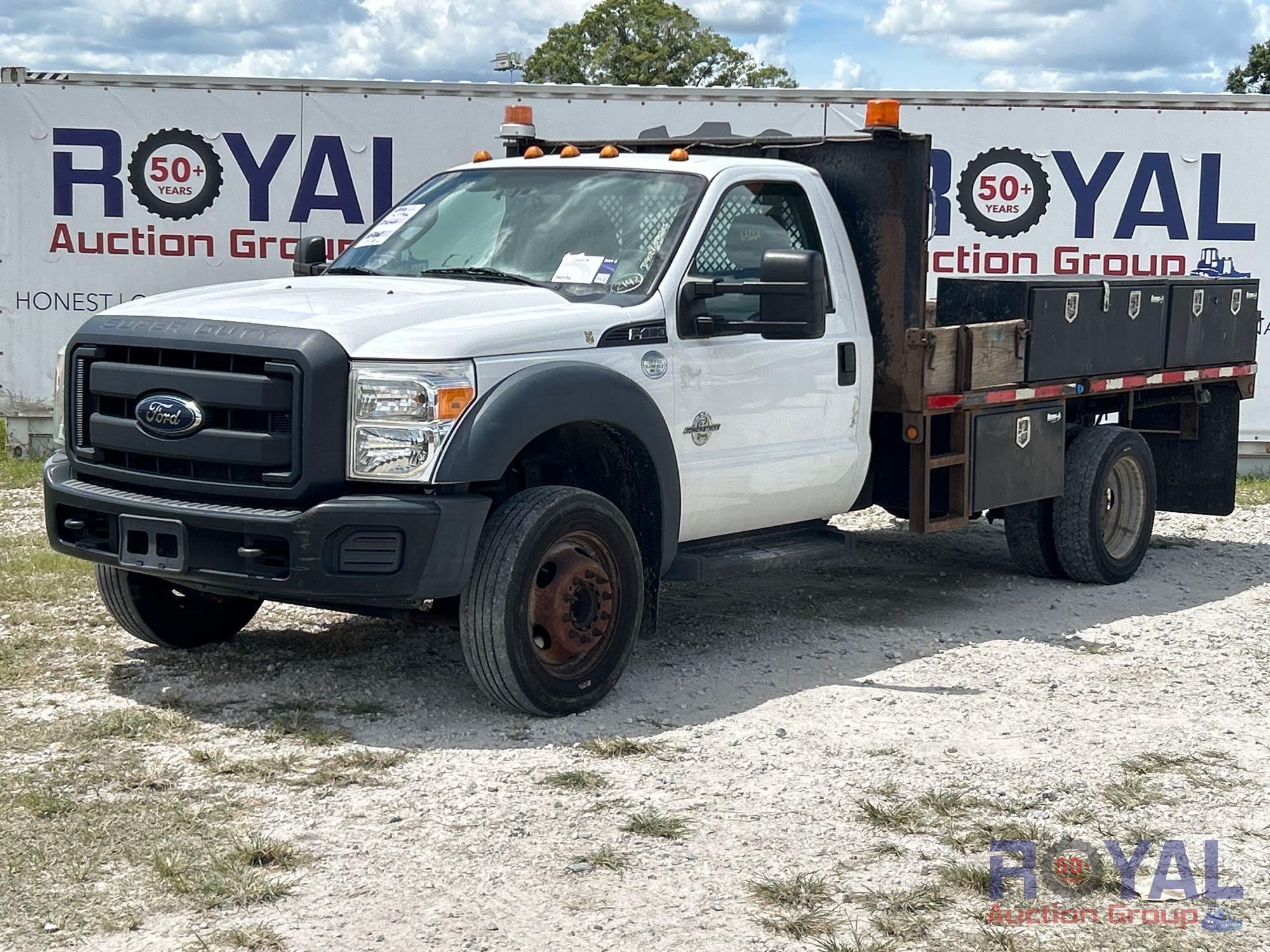 2016 Ford F-450 12FT Flatbed Truck (A51692)