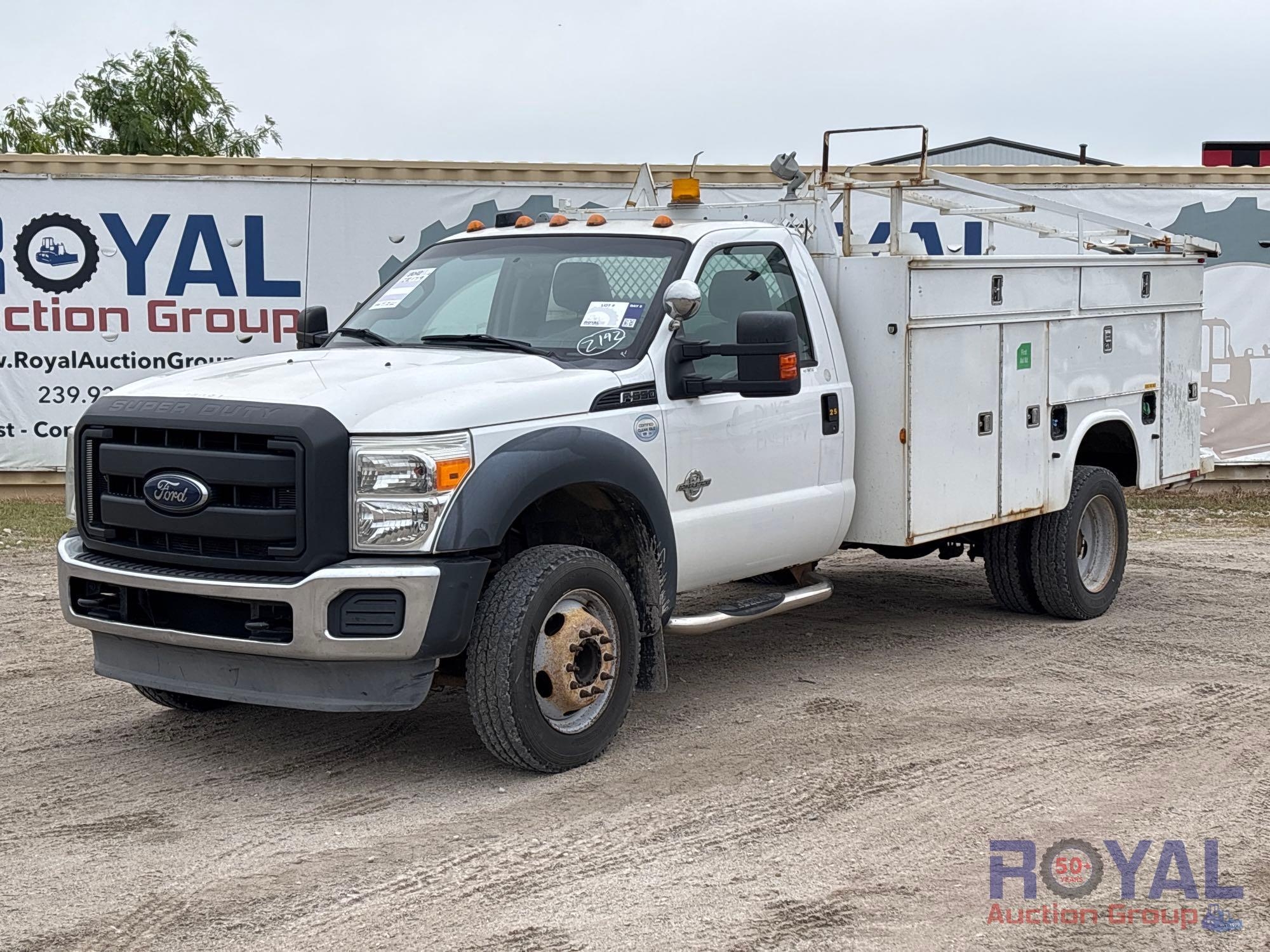 2012 Ford F-550 Knapheide Service Truck with Liftgate (A55788)